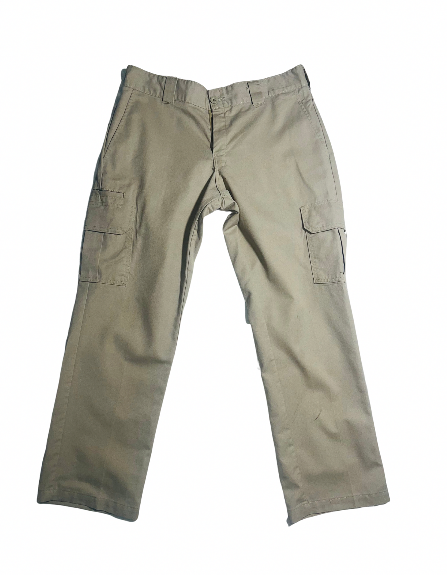 DICKIES BEIGE TROUSERS (W34)(L30)