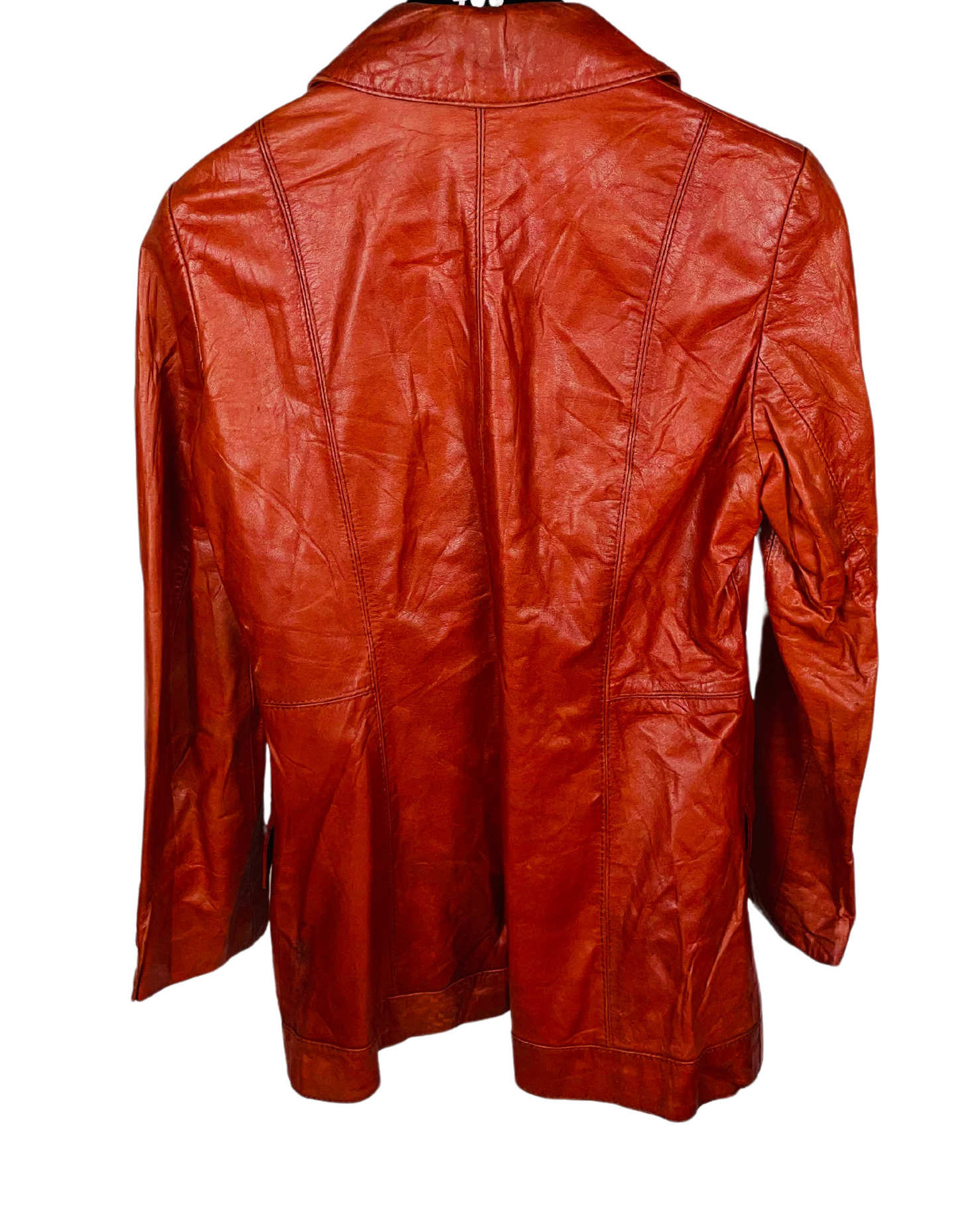 RED THE TANNERY GENUINE LEATHER SMALL