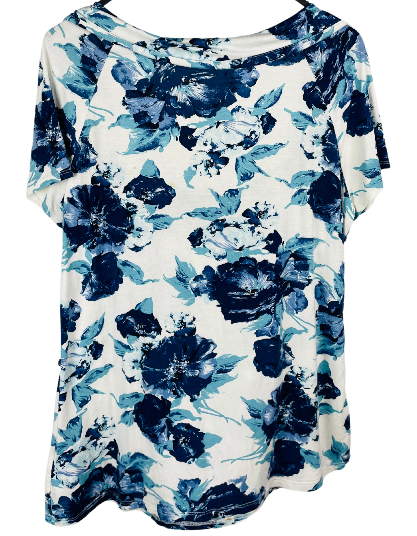 BLUE WHITE WALLIS TOP SIZE 14