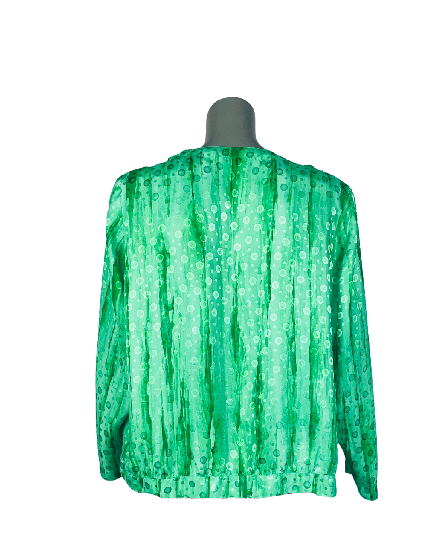 GREEN BLOUSE MEDIUM