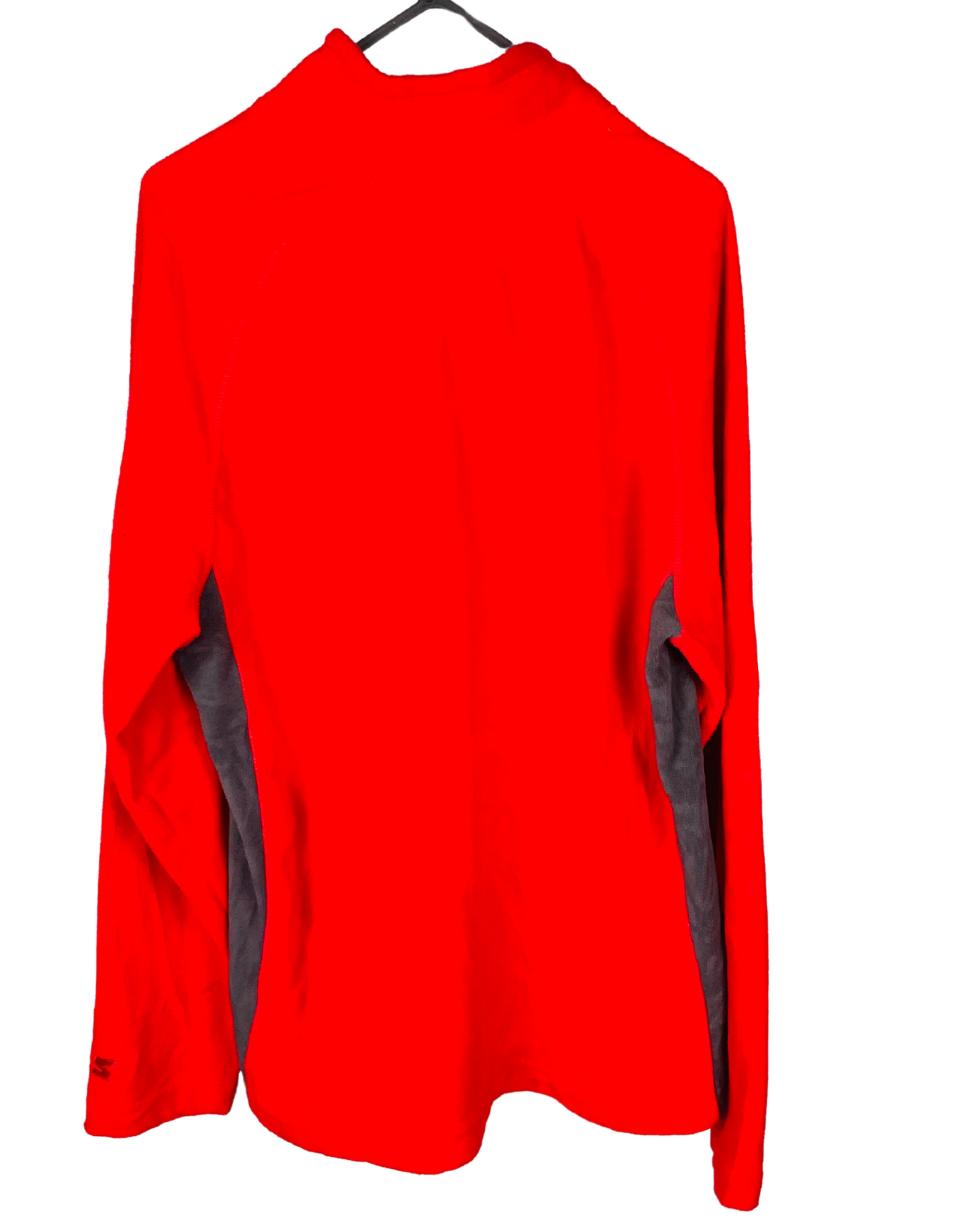 RED 3/4 ZIP STARTER FLEECE MEDIUM