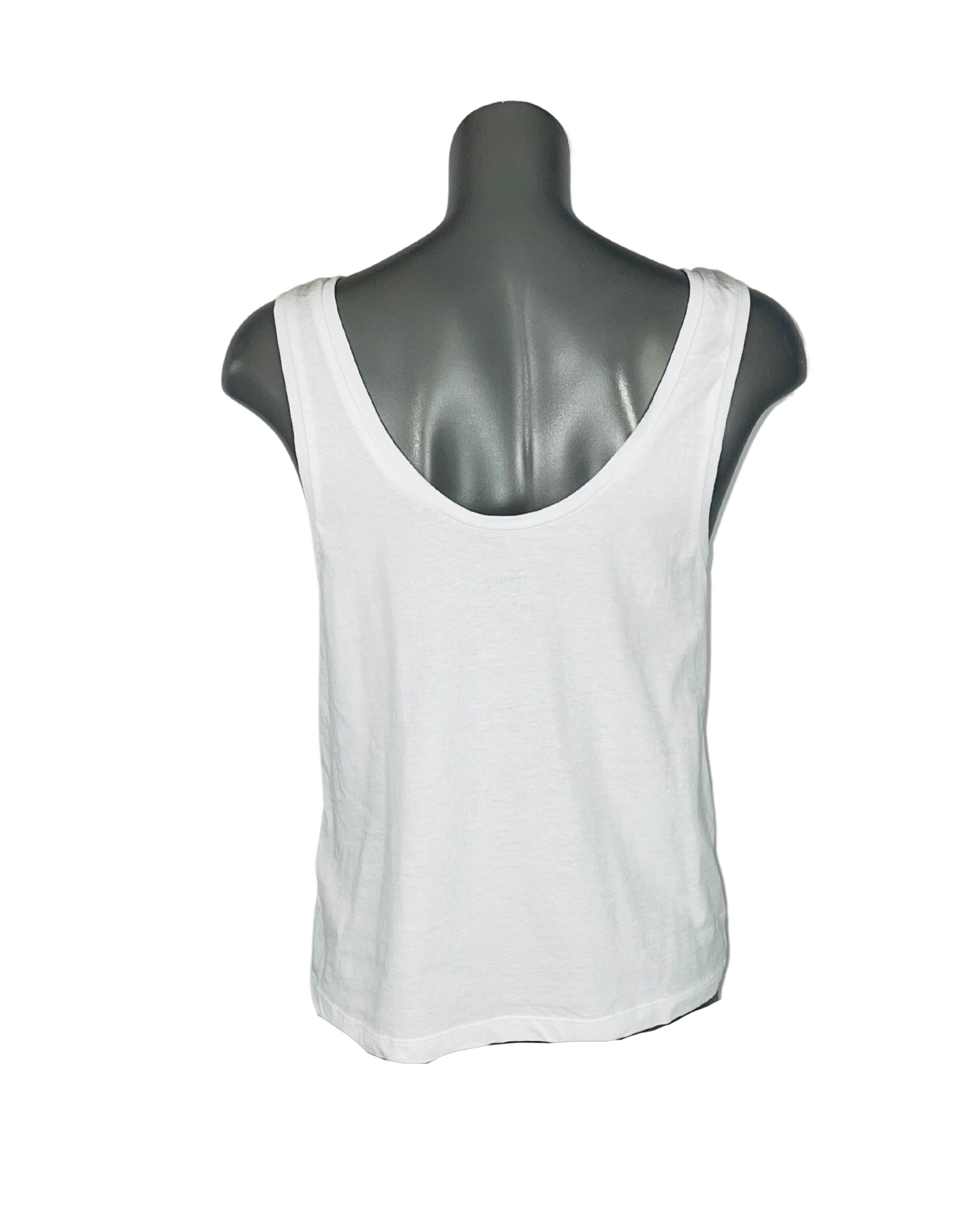 WHITE DISNEY MINNIE MOUSE VEST TOP SIZE 10/12