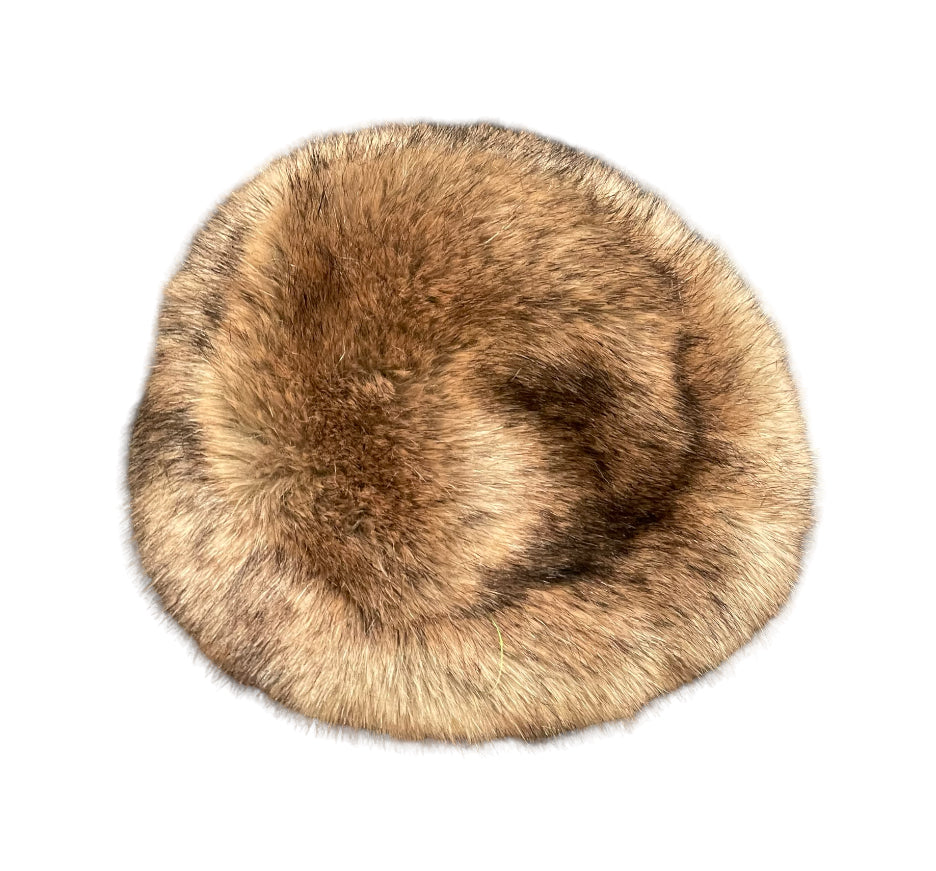 FUR PILL HAT