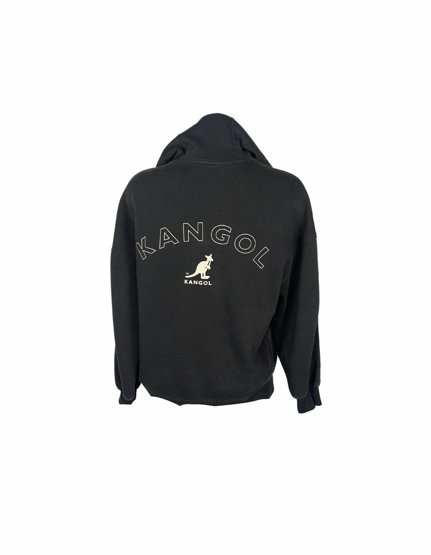 KANGOL X H&M BLACK HOODIE SIZE XS