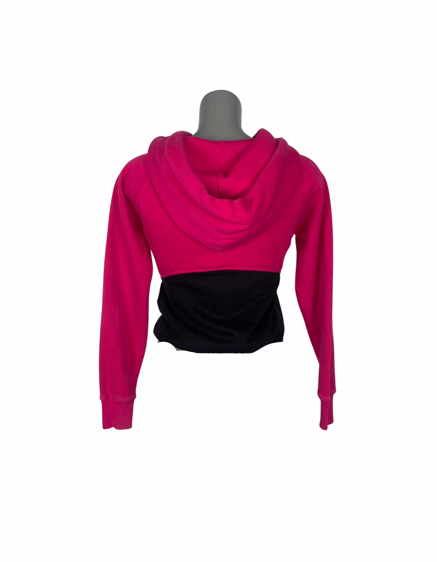 GAP PINK AND BLACK HOODIE SIZE S