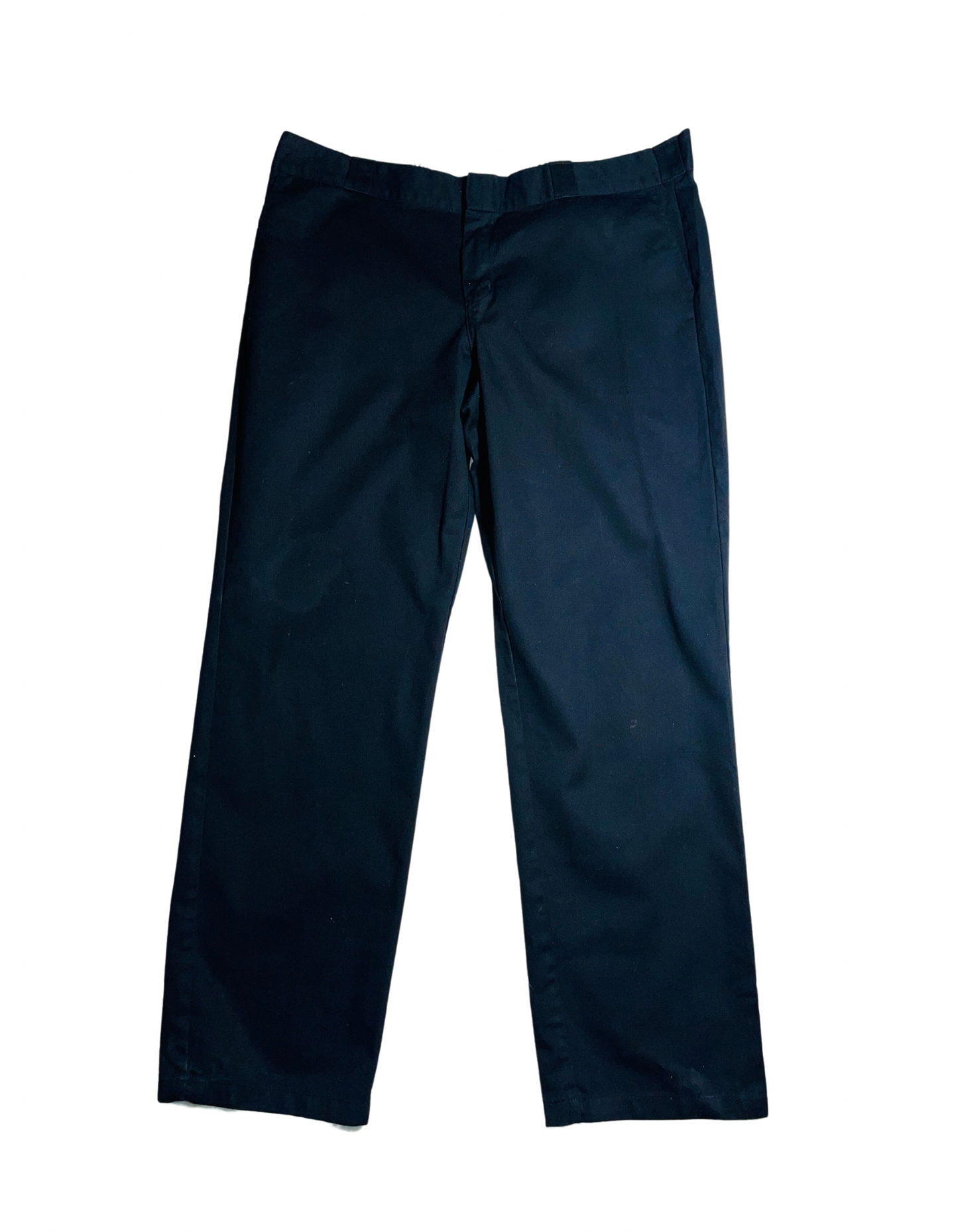 DICKIES BLACK TROUSERS (W-42)(L-33)