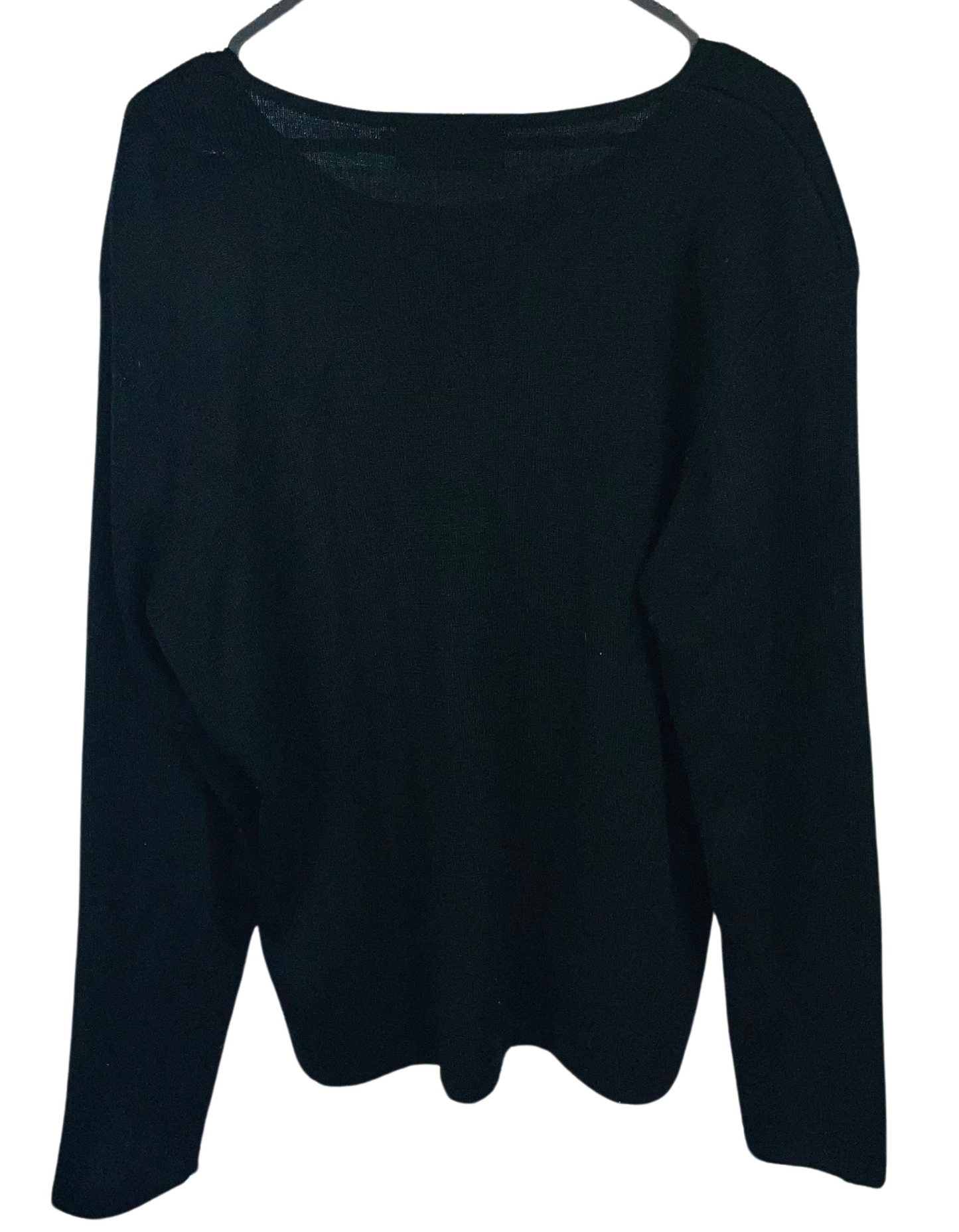 BLACK ETERNAL SWEATER L/XL