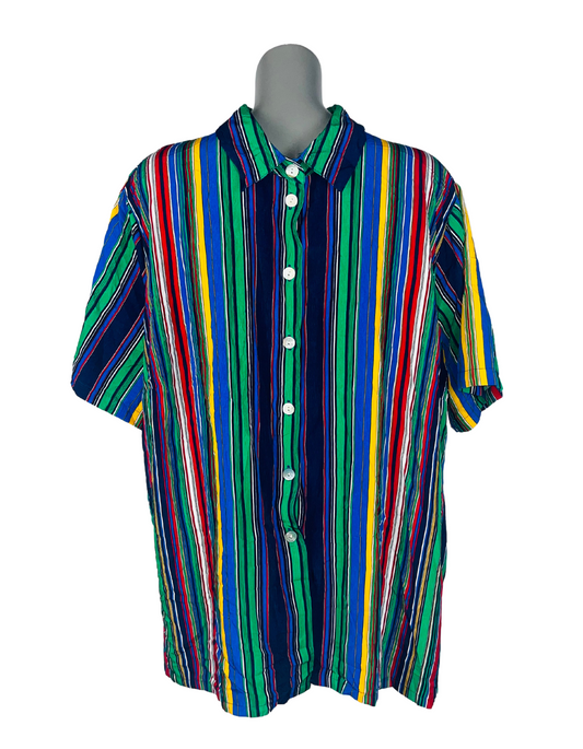 COLOURFUL STRIPE SHIRT SIZE 26/28