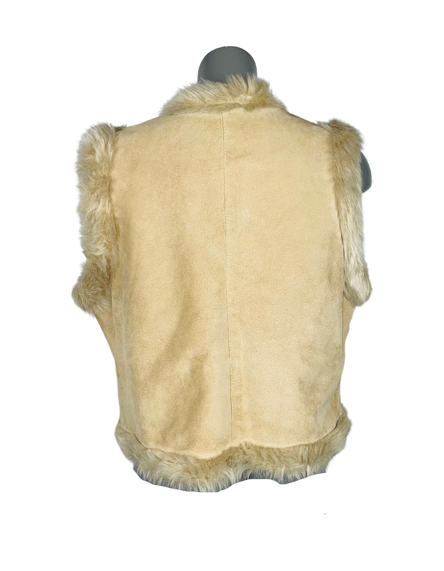 FAUX FUR GILET MEDIUM
