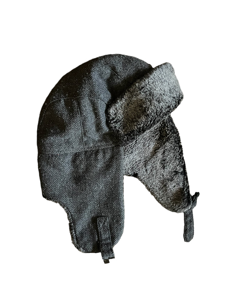 PILOT HAT GREY