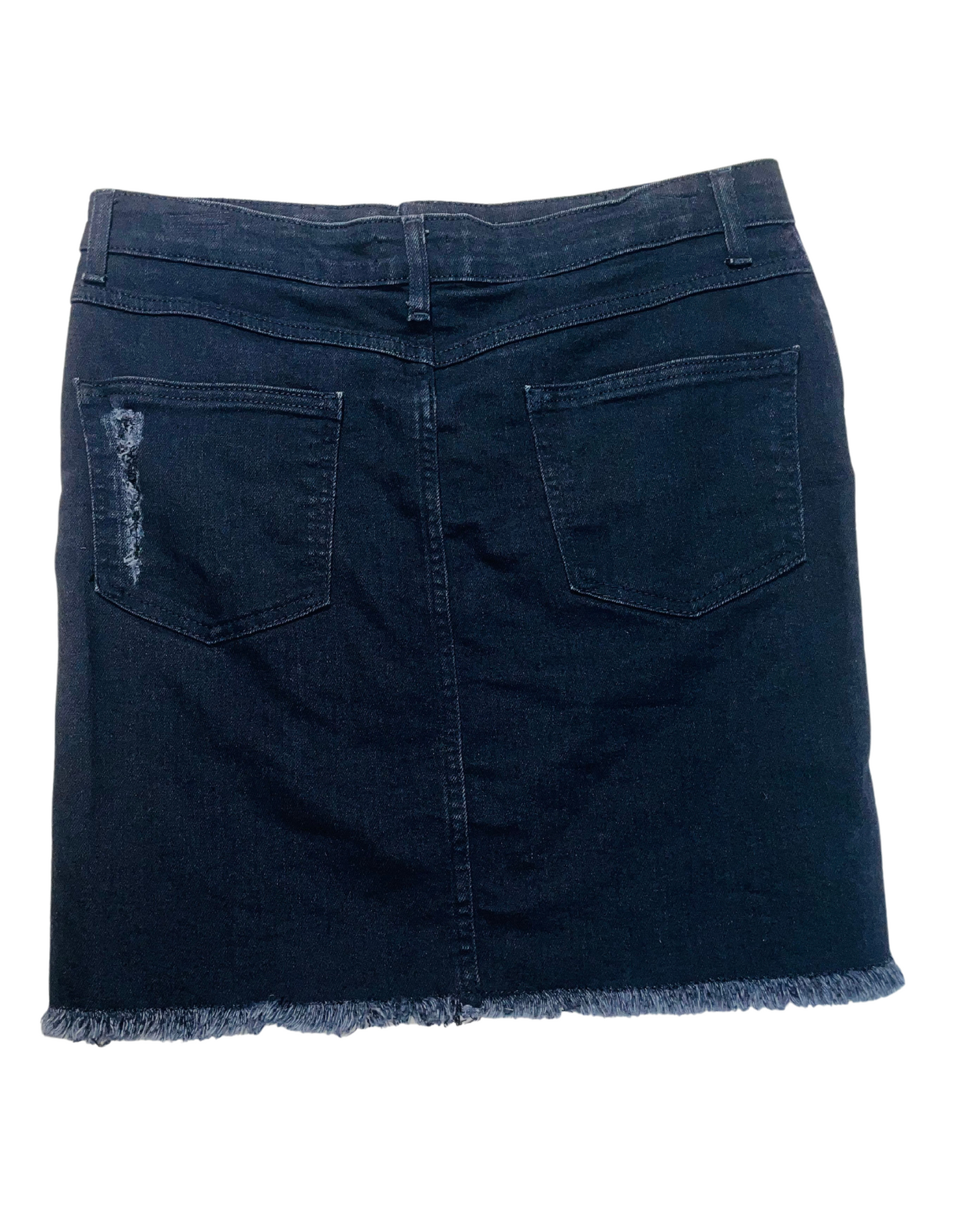 BLACK PRETTY LITTLE THING DENIM SKIRT SIZE 12