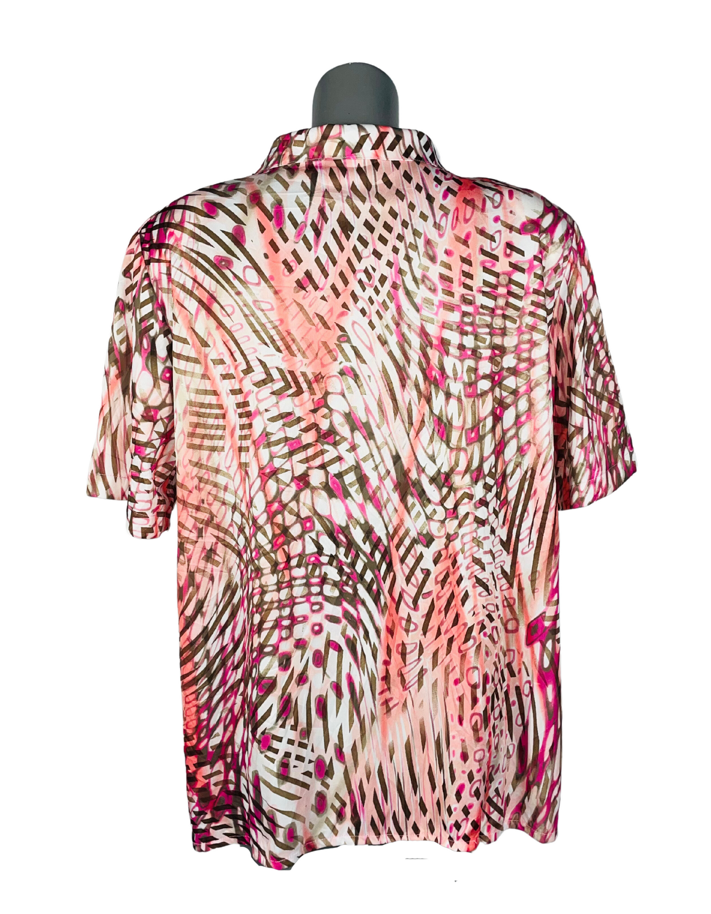 DAMART COLOURFUL BLOUSE XL