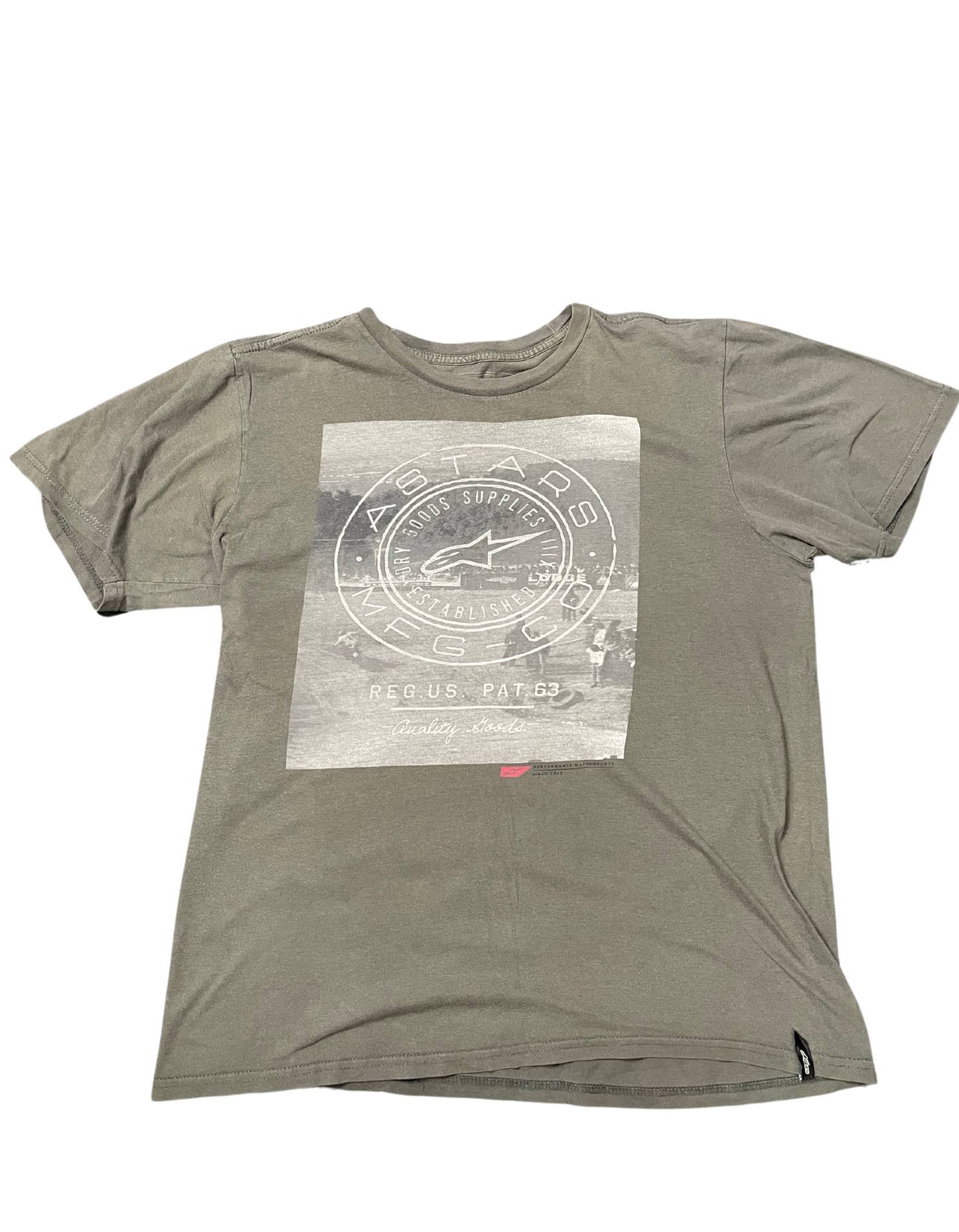 KHAKI T-SHIRT XL