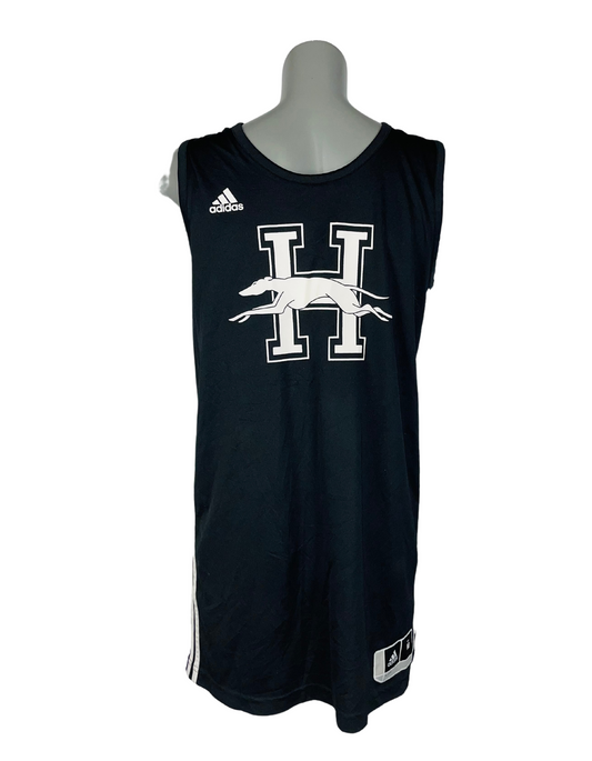 BLACK ADIDAS AMERICAN FOOTBALL VEST MEDIUM