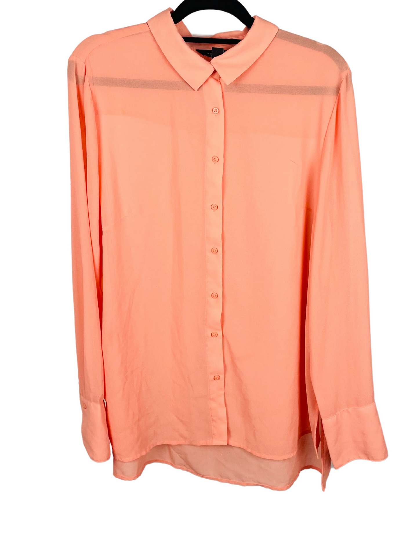 PINK NEW LOOK BLOUSE SIZE 14