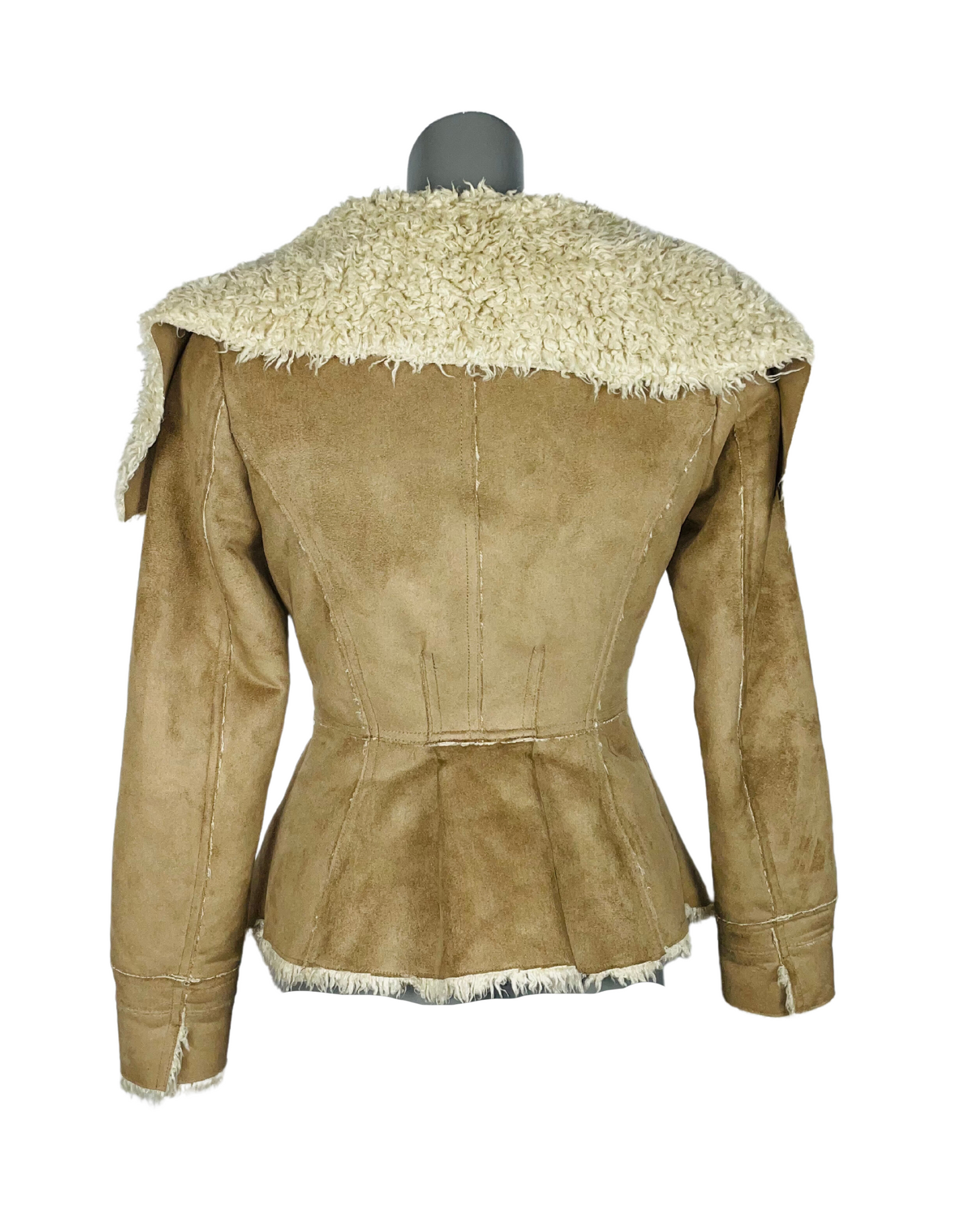 FAUX FUR JACKET SIZE 6