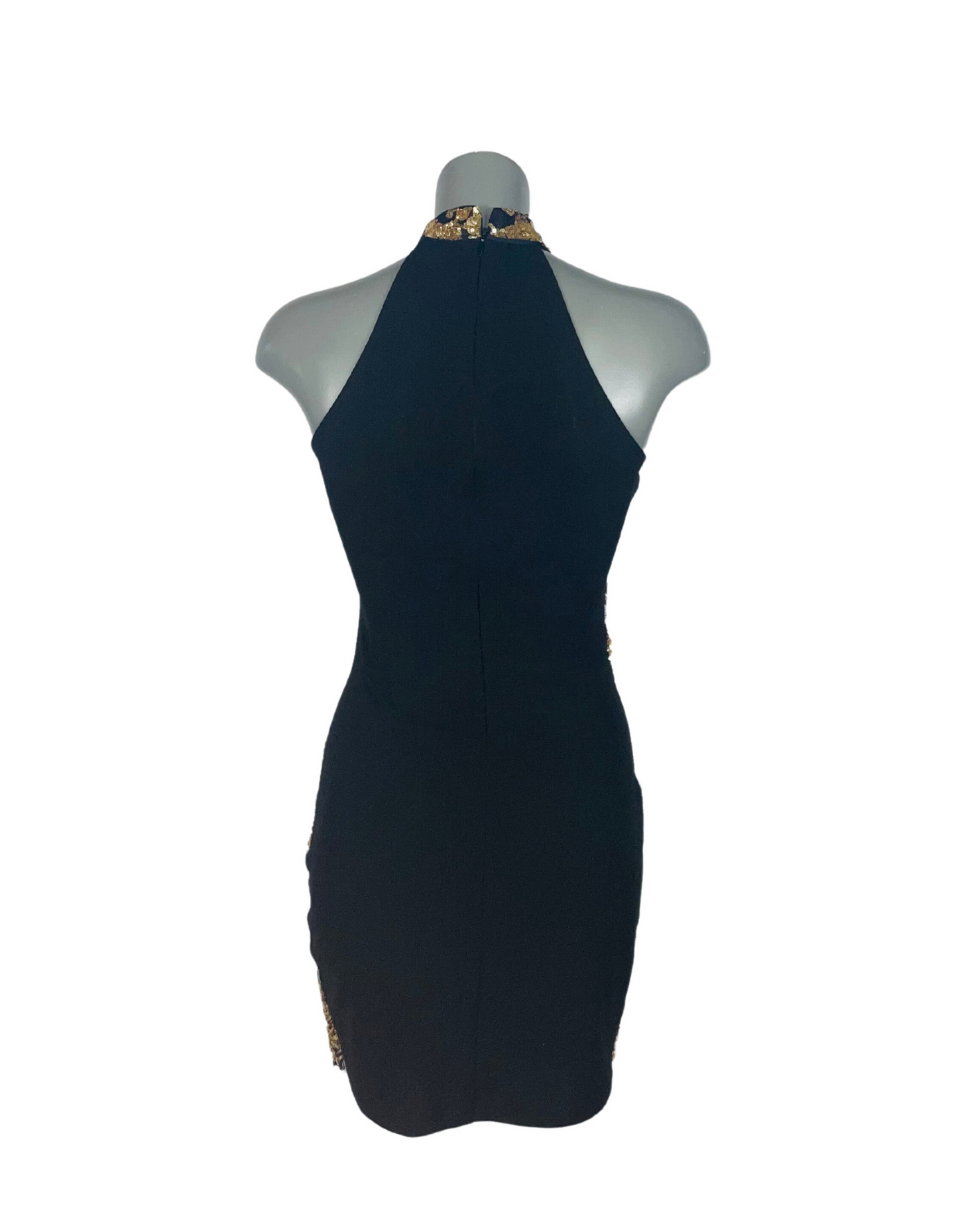 PARISIAN BLACK AND GOLD DRESS SIZE 8