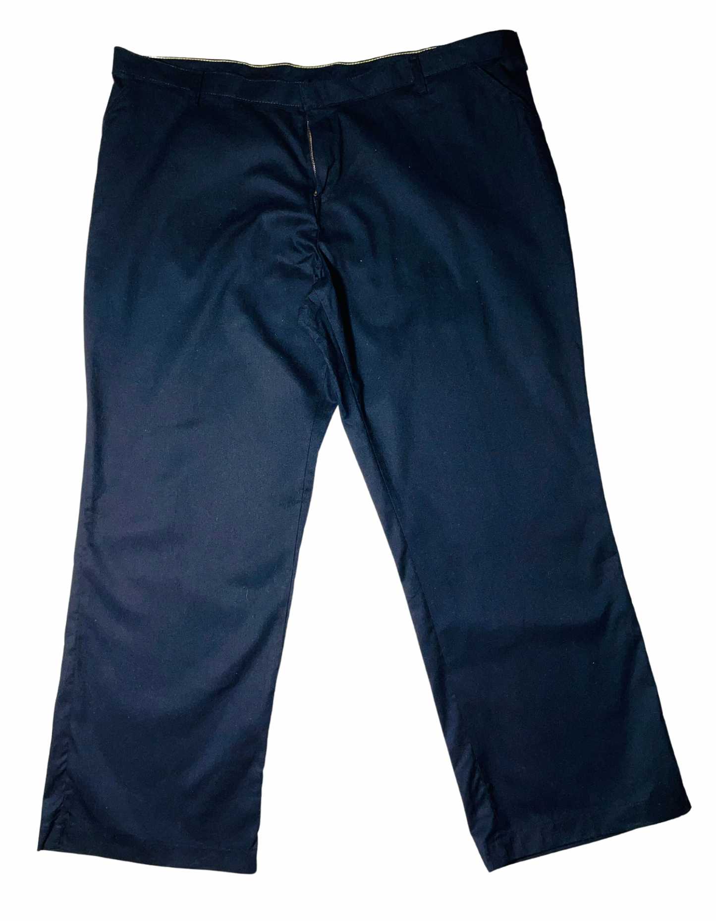 DICKIES BLACK TROUSERS (W48” L32”)