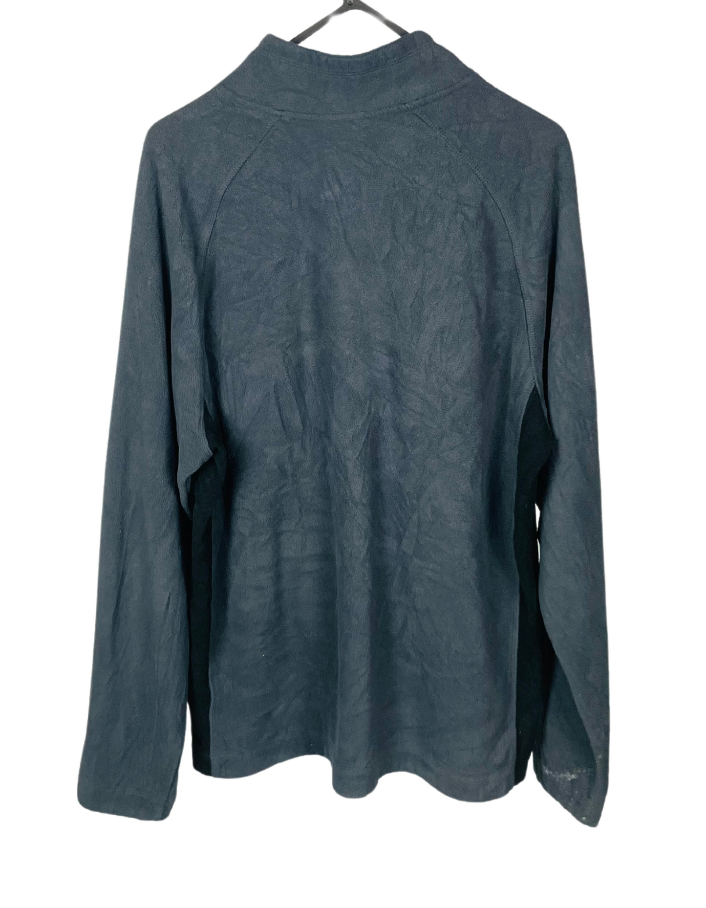 GREY 3/4 ZIP STARTER FLEECE MEDIUM