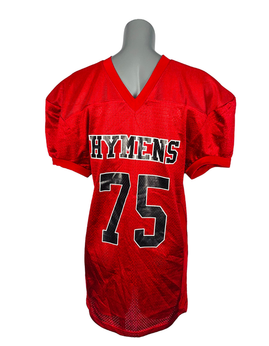 NFL RED HYMENS 75 JERSEY MEDIUM
