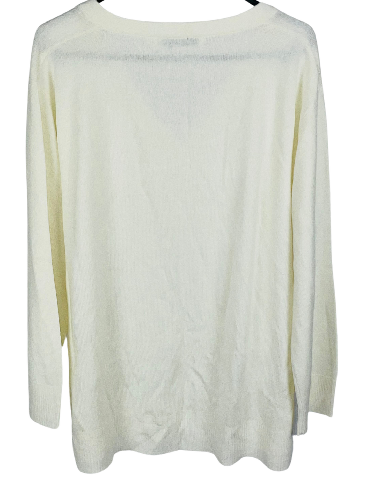 CREAM SWEATER XXL