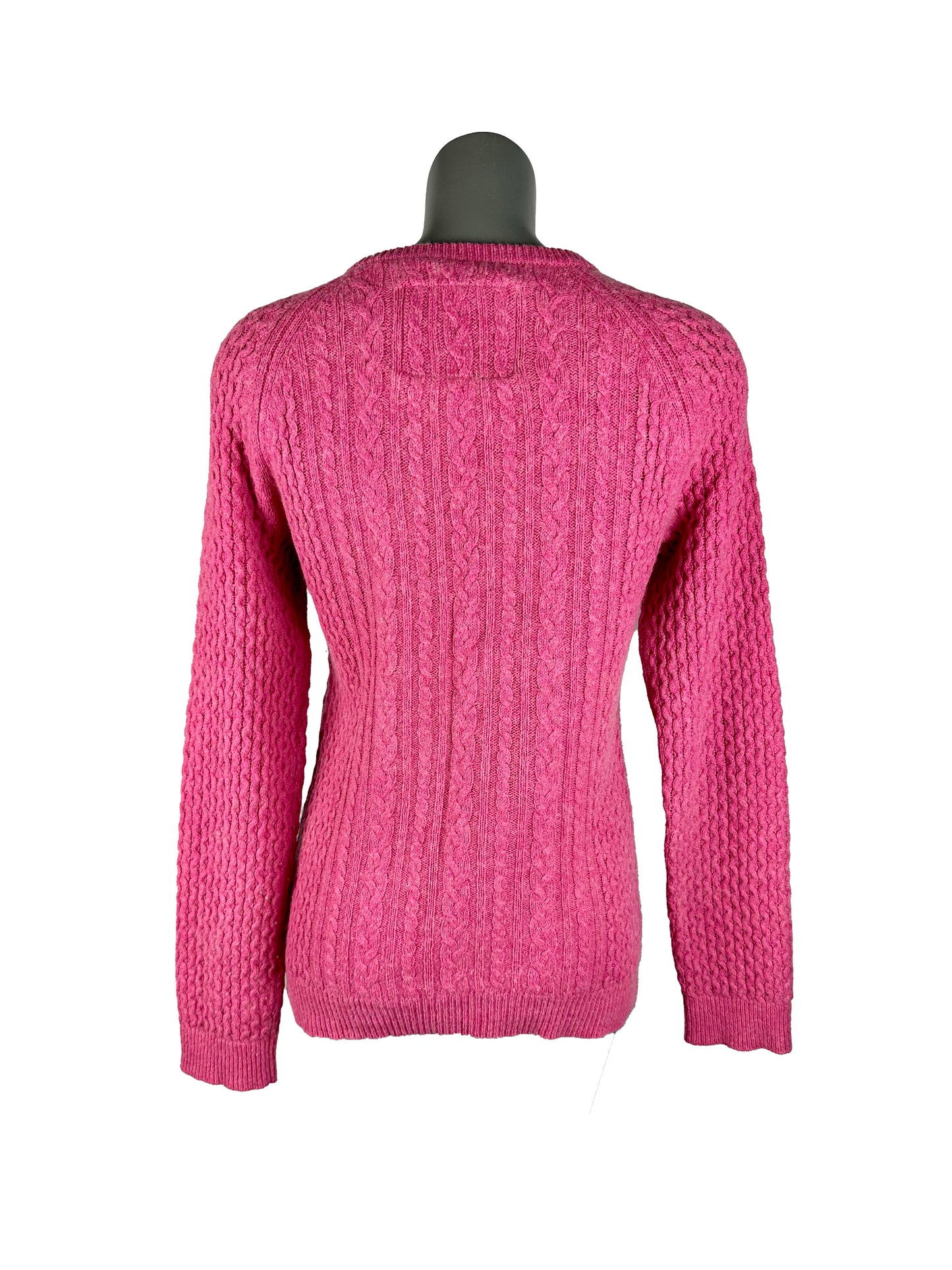 JACK WILLS KNITWEAR PULLOVER JUMPER PINK UK12