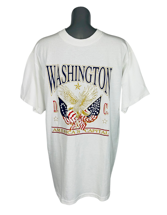 WHITE PRO WEIGHT T-SHIRT LARGE