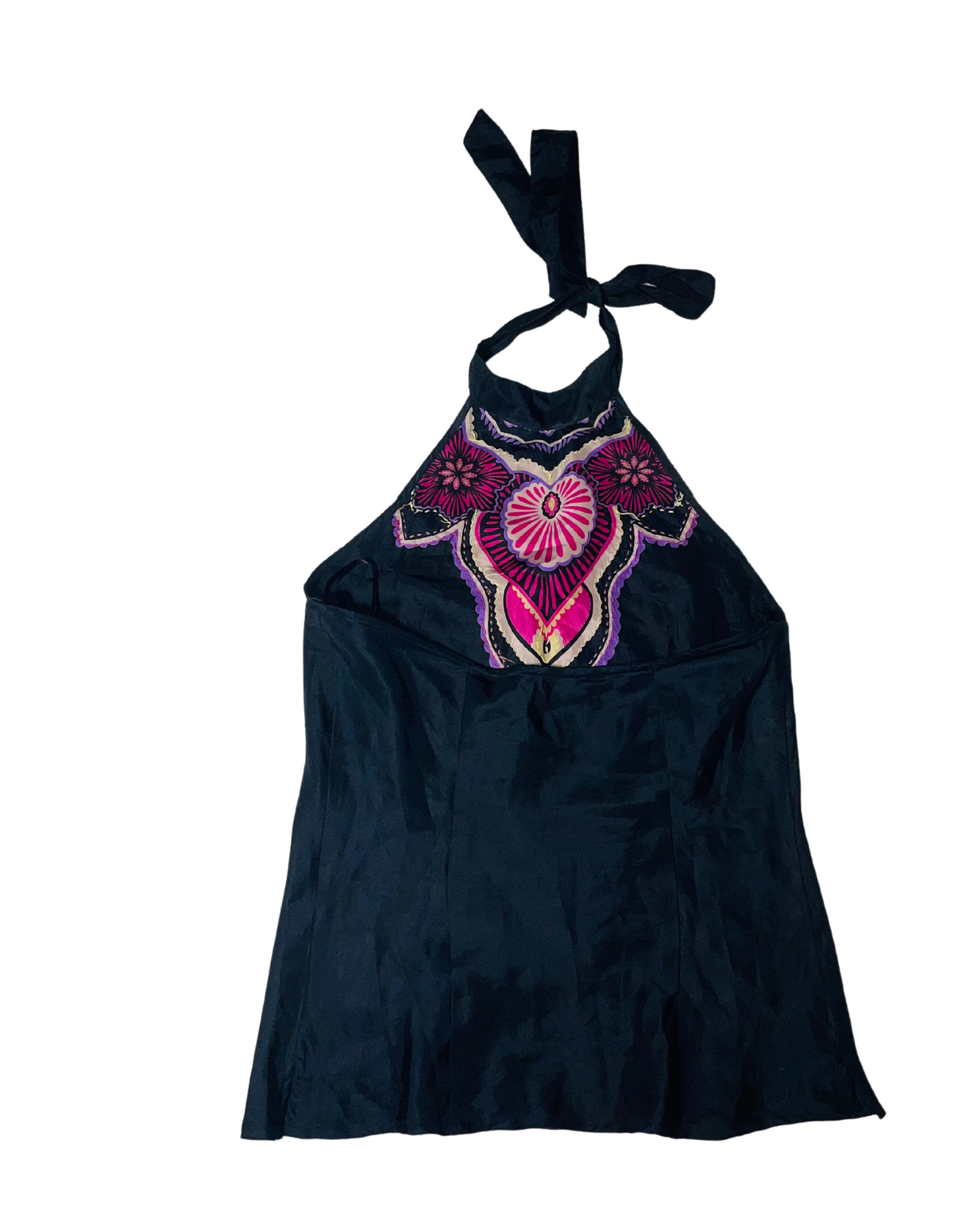 ELLE HALTER NECK TOP XS