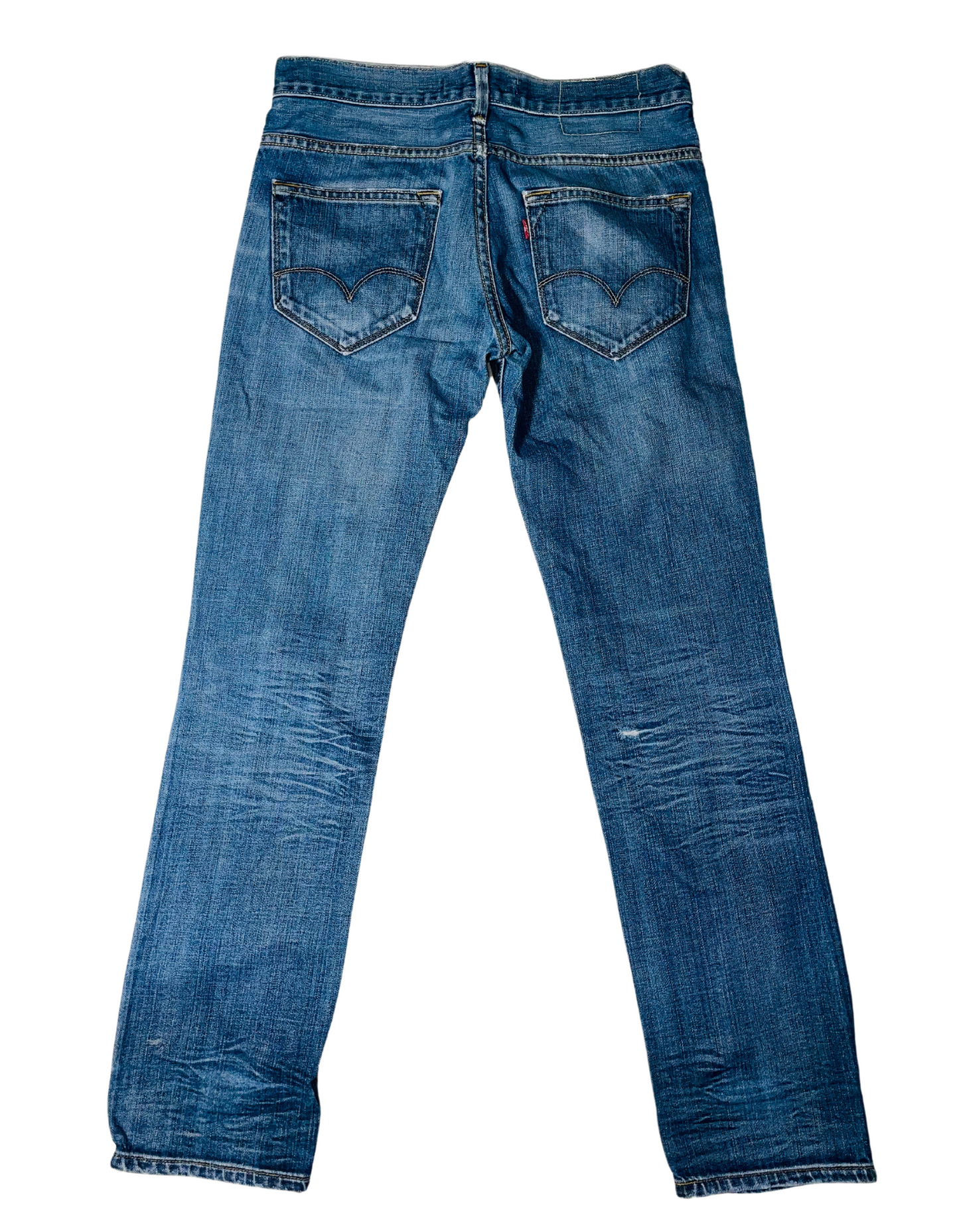 BLUE SLIM LEVIS JEANS (W32” L34”)