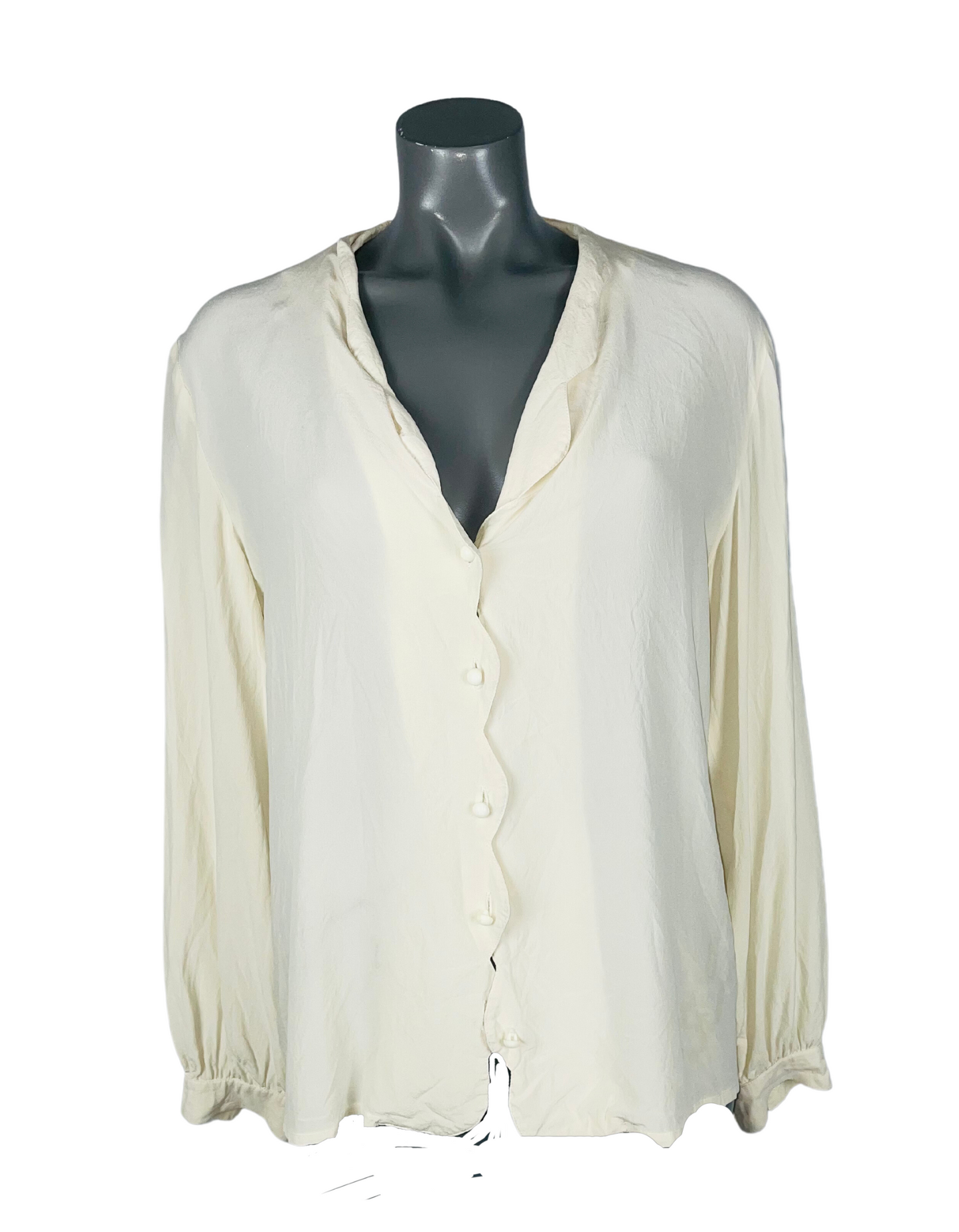 WHITE BLOUSE XL