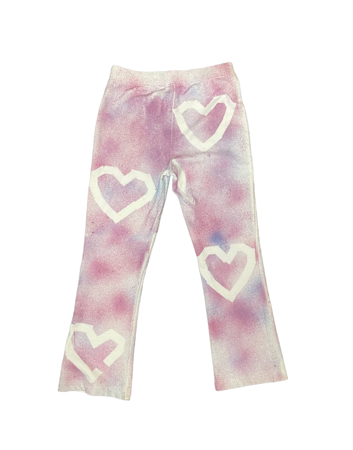 WHITE SPRAY TRACKSUIT -M