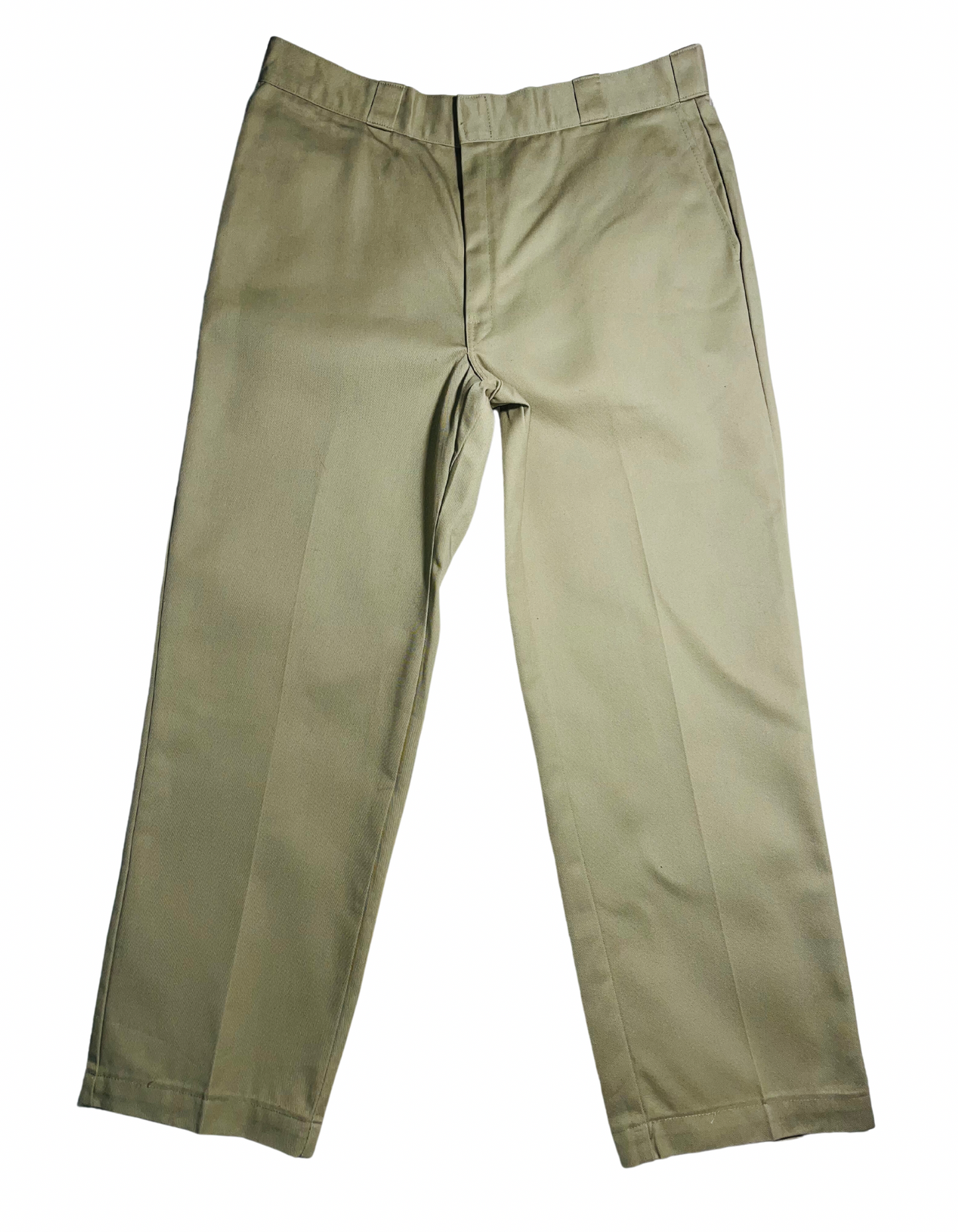 DICKIES BEIGE TROUSERS (W-38)(L-30)