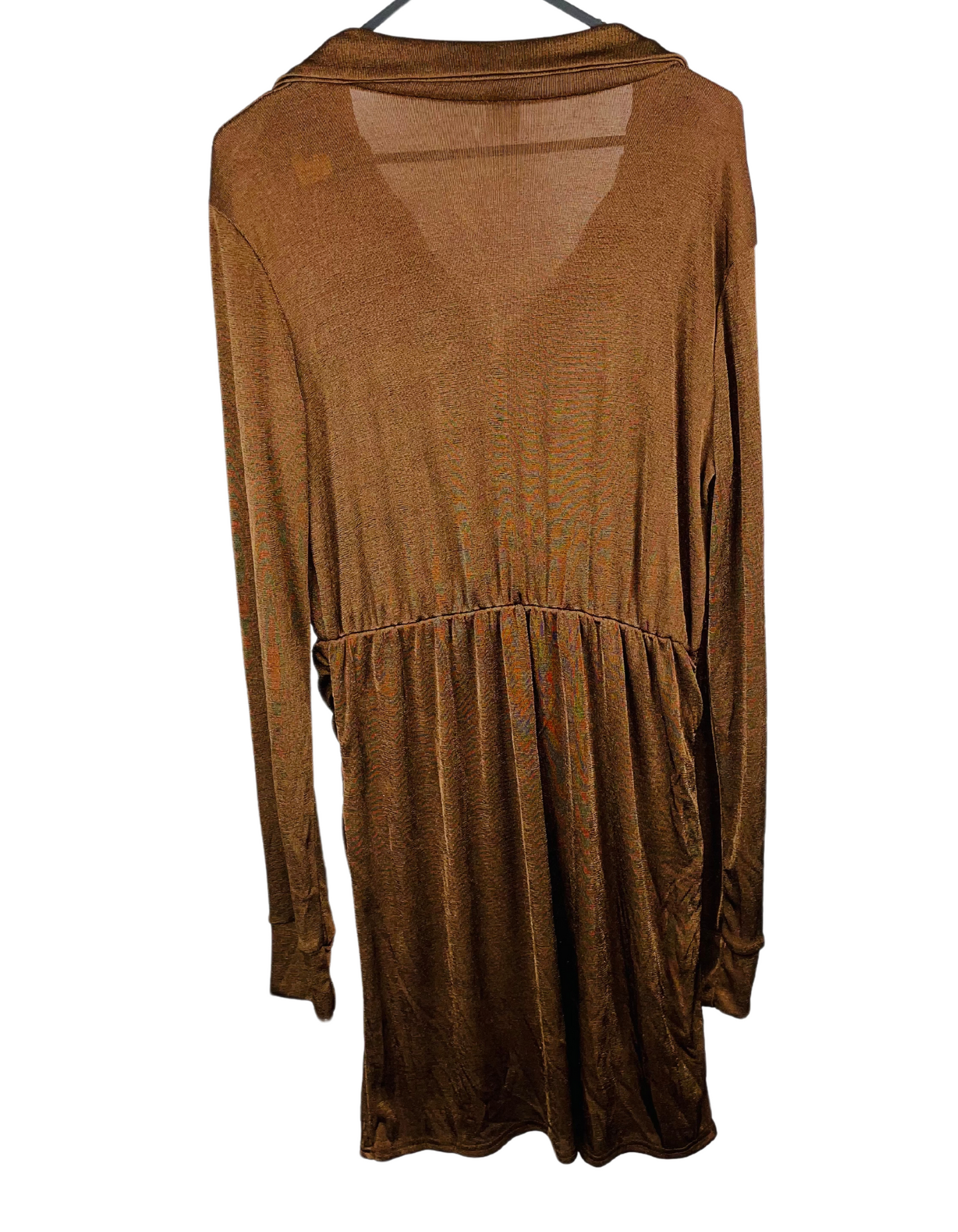 BLUE INK LTD BROWN DRESS SIZE 10