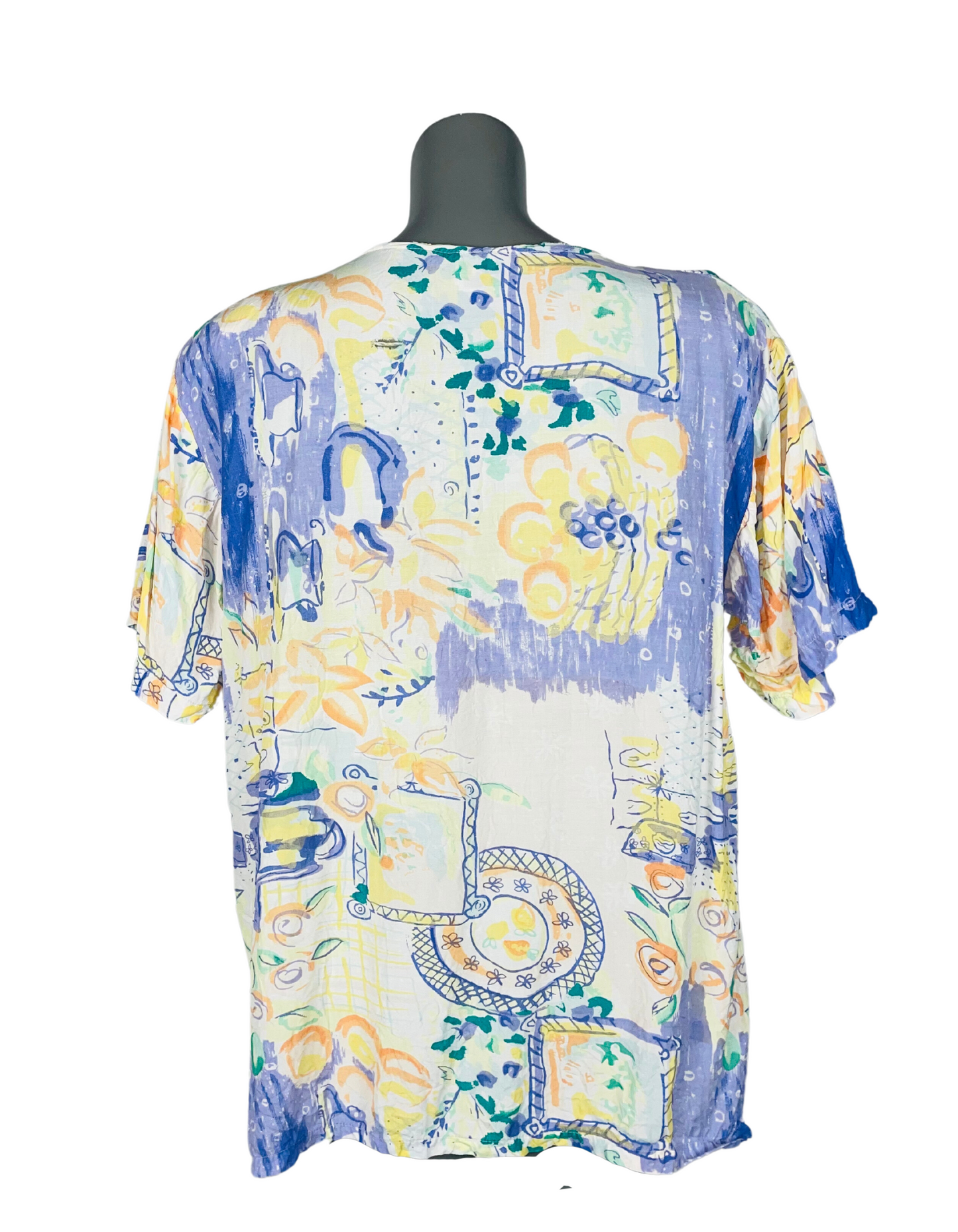 COLOURFUL FREAKS BLOUSE LARGE