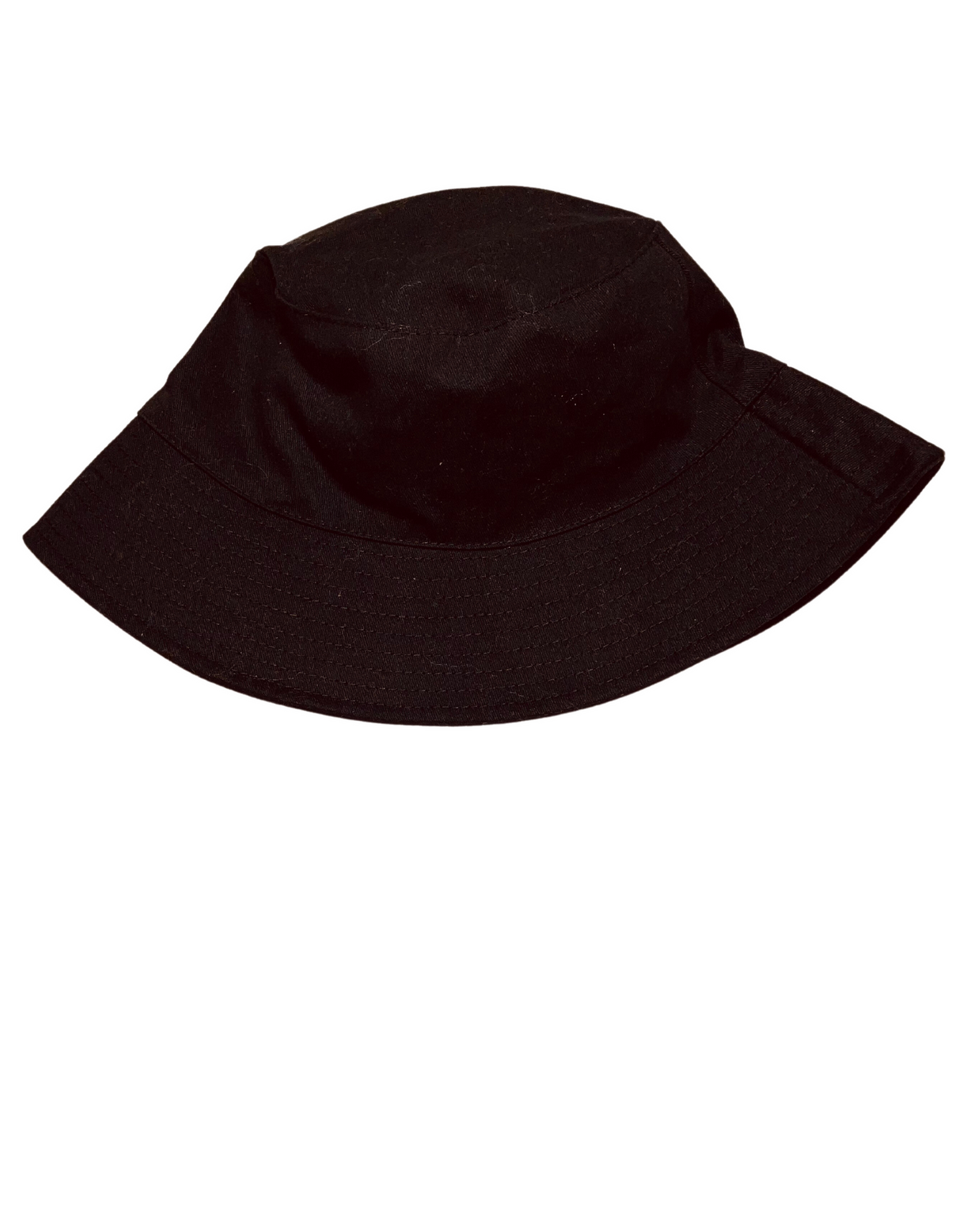 BLACK BUCKET HAT