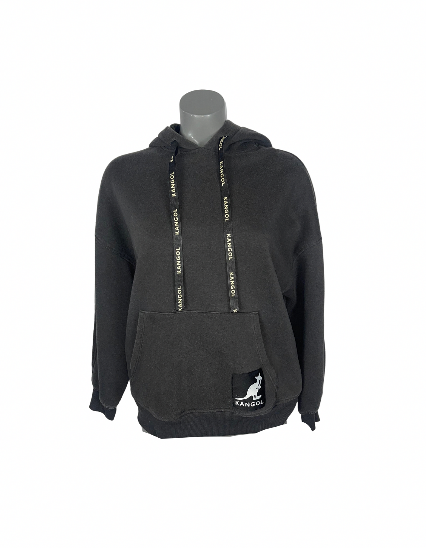 KANGOL X H&M BLACK HOODIE SIZE XS