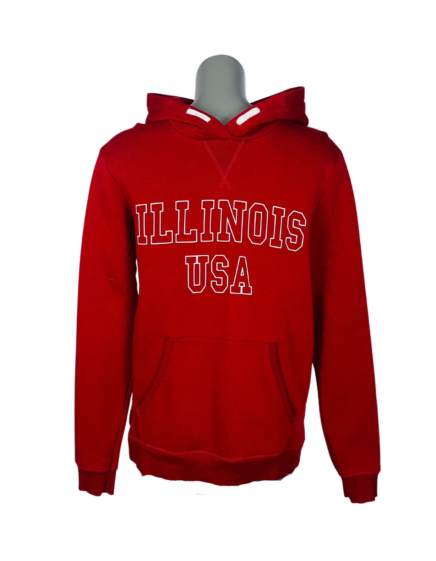 RED LOGO HOODIE MEDIUM