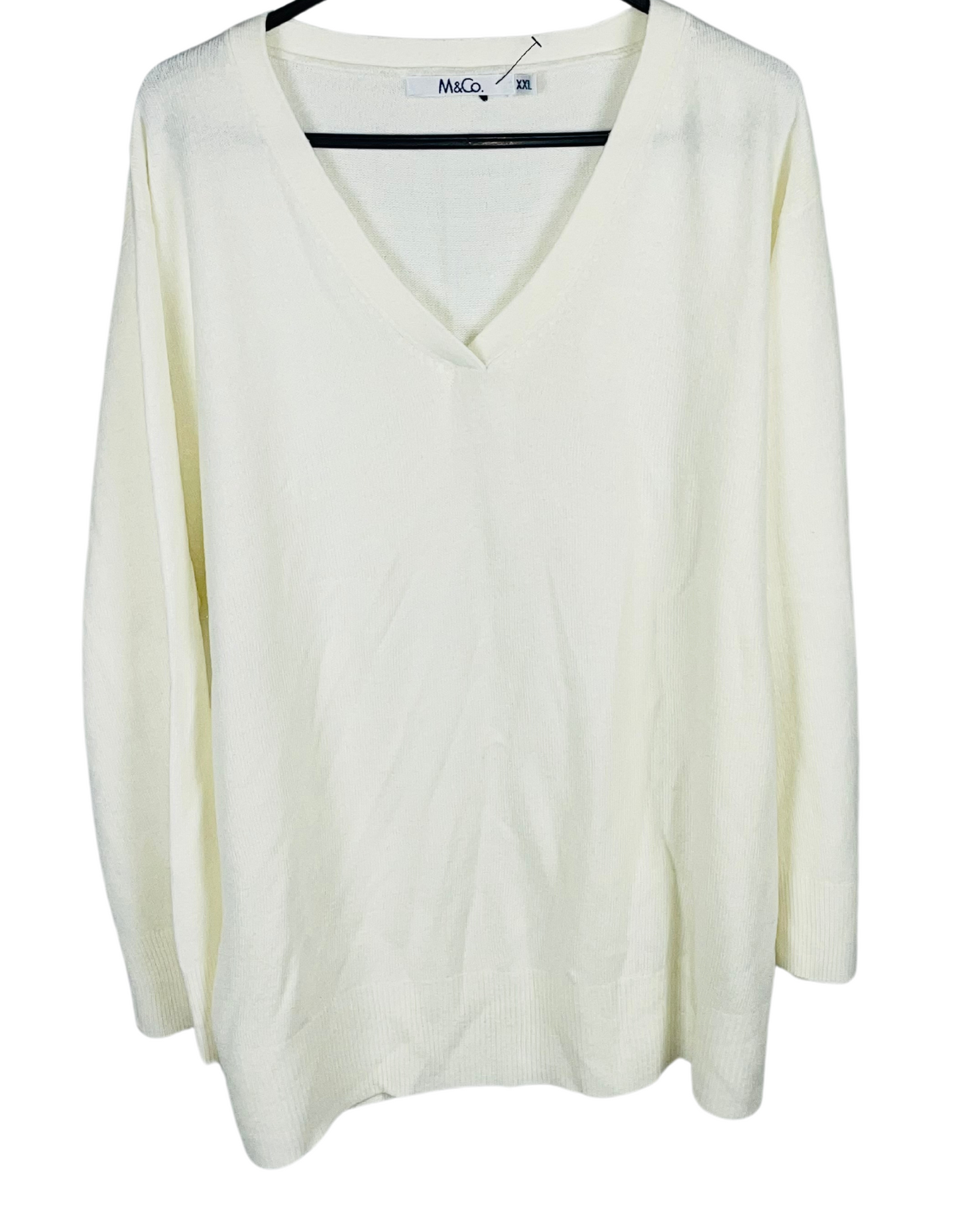 CREAM SWEATER XXL