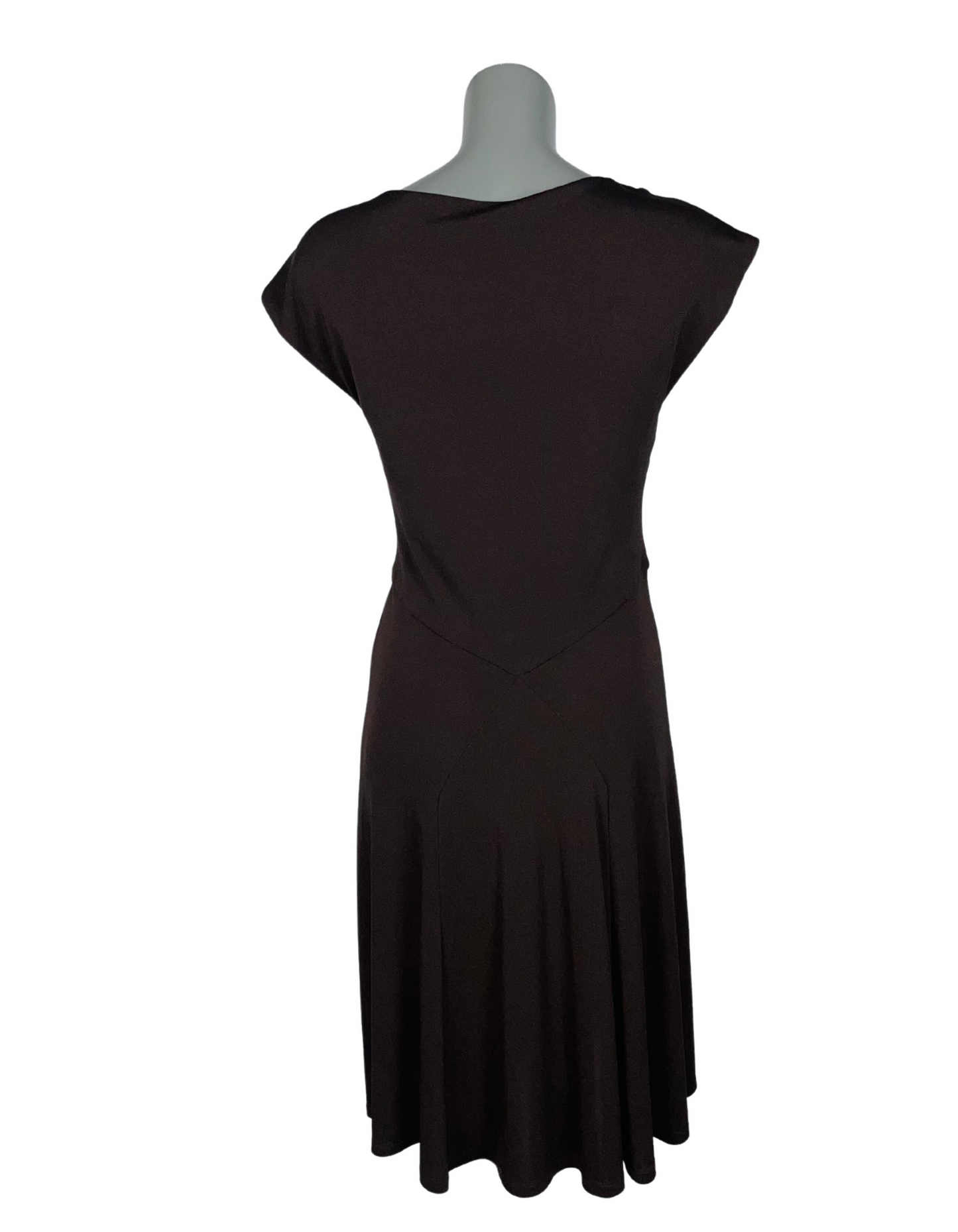 BROWN RALPH LAUREN DRESS SMALL