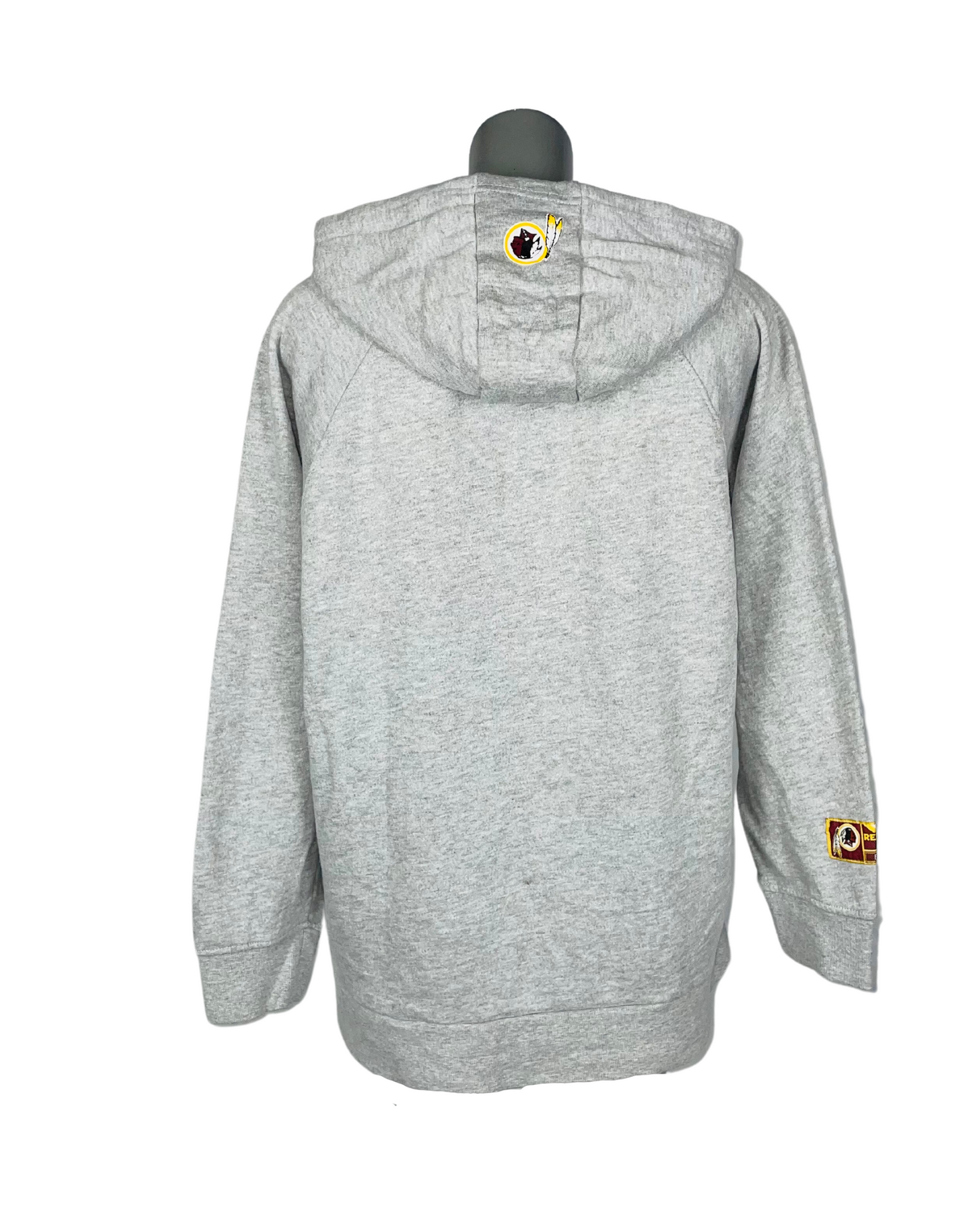 GREY WASHINGTON NFL HOODIE LARGE