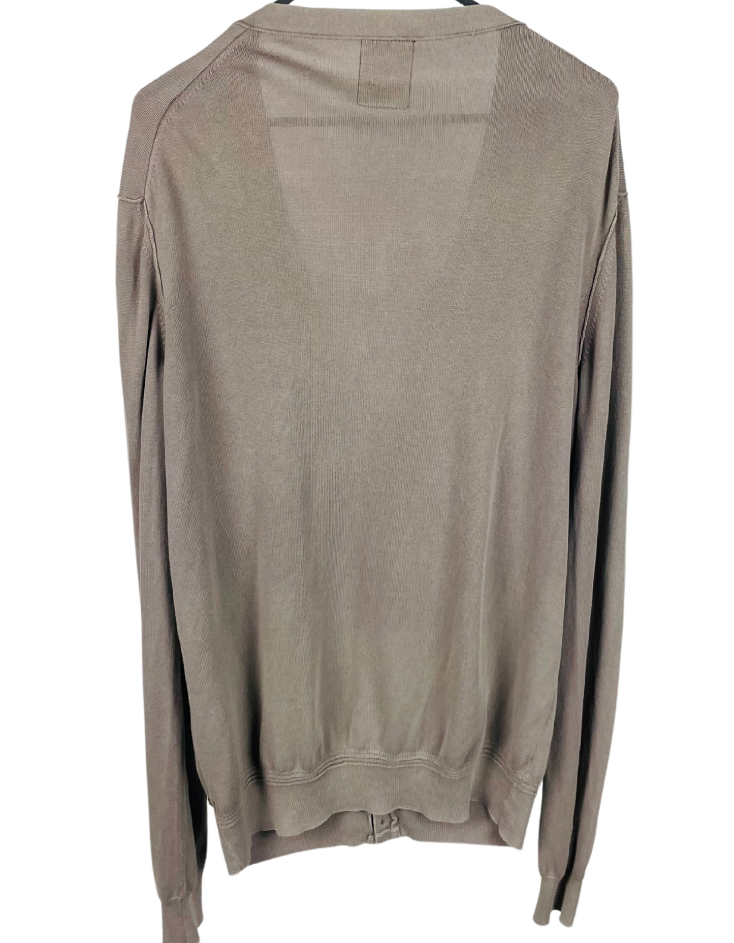 GREY RIFLE CARDIGAN LARGE