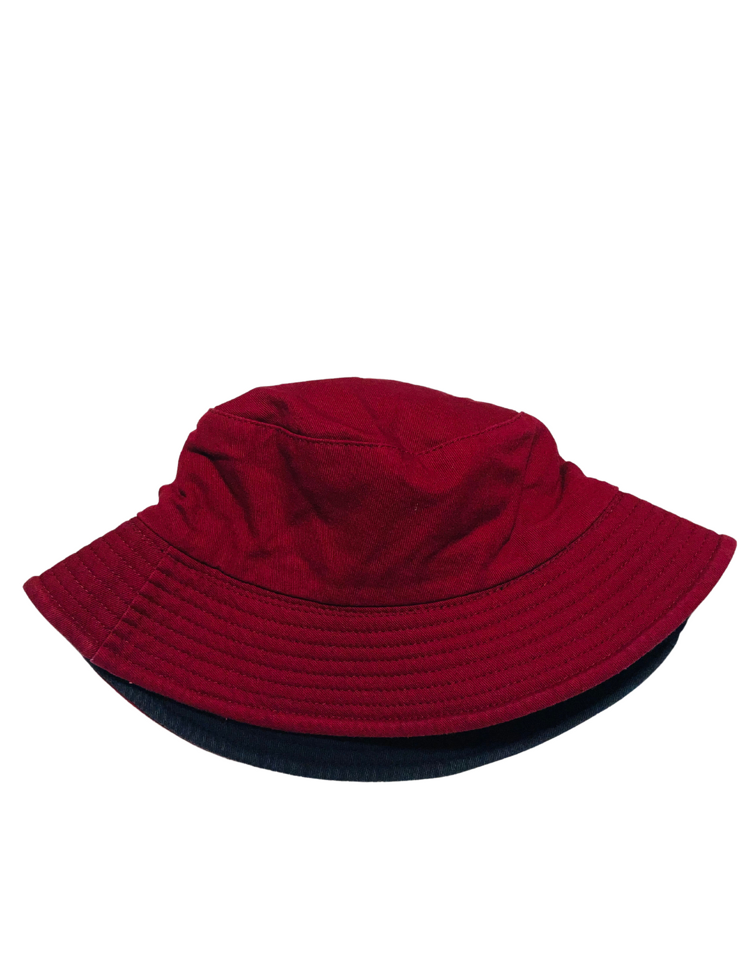 RED REVERSIBLE BUCKET HAT