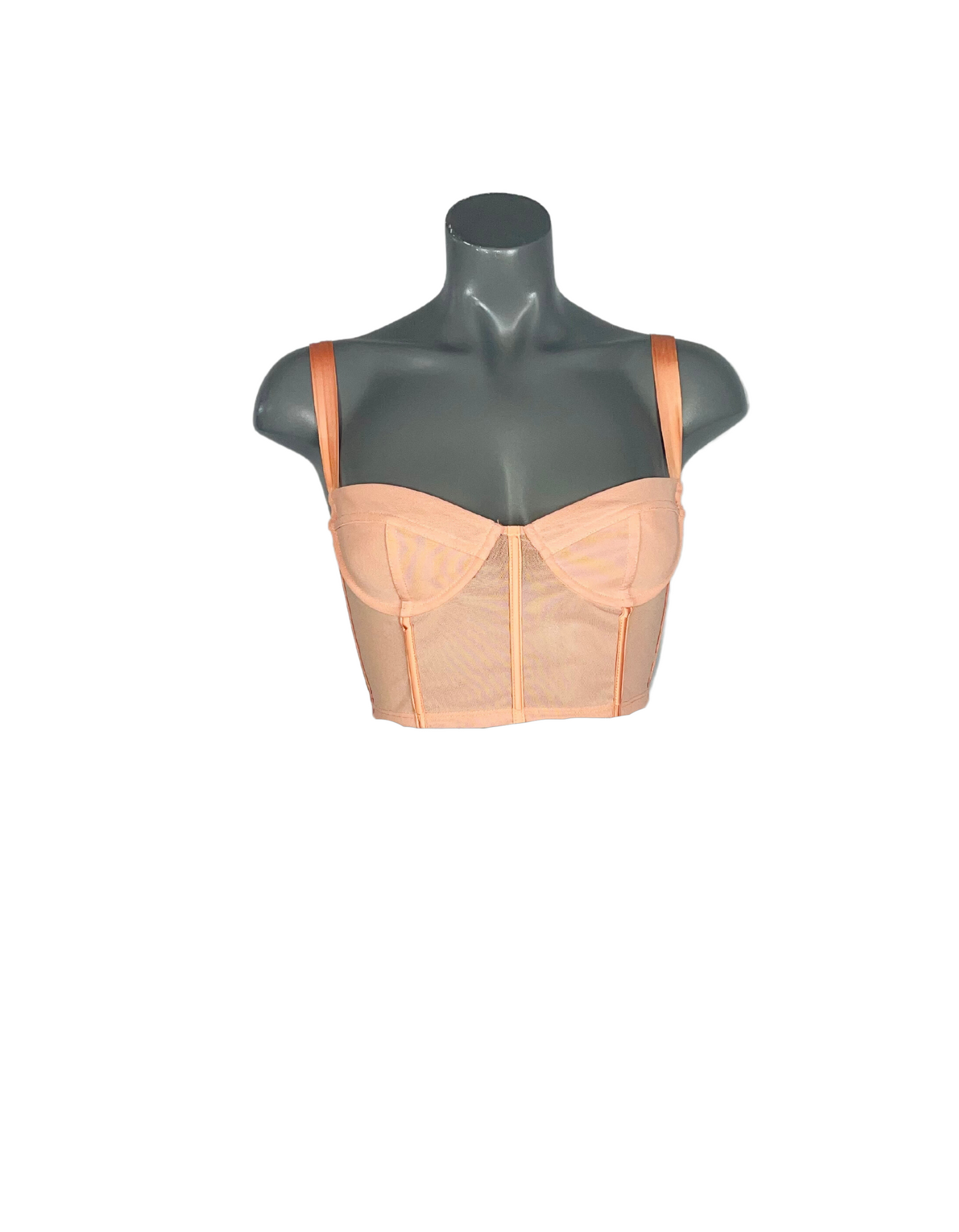 MESH CORSET TOP OH POLLY SIZE 8