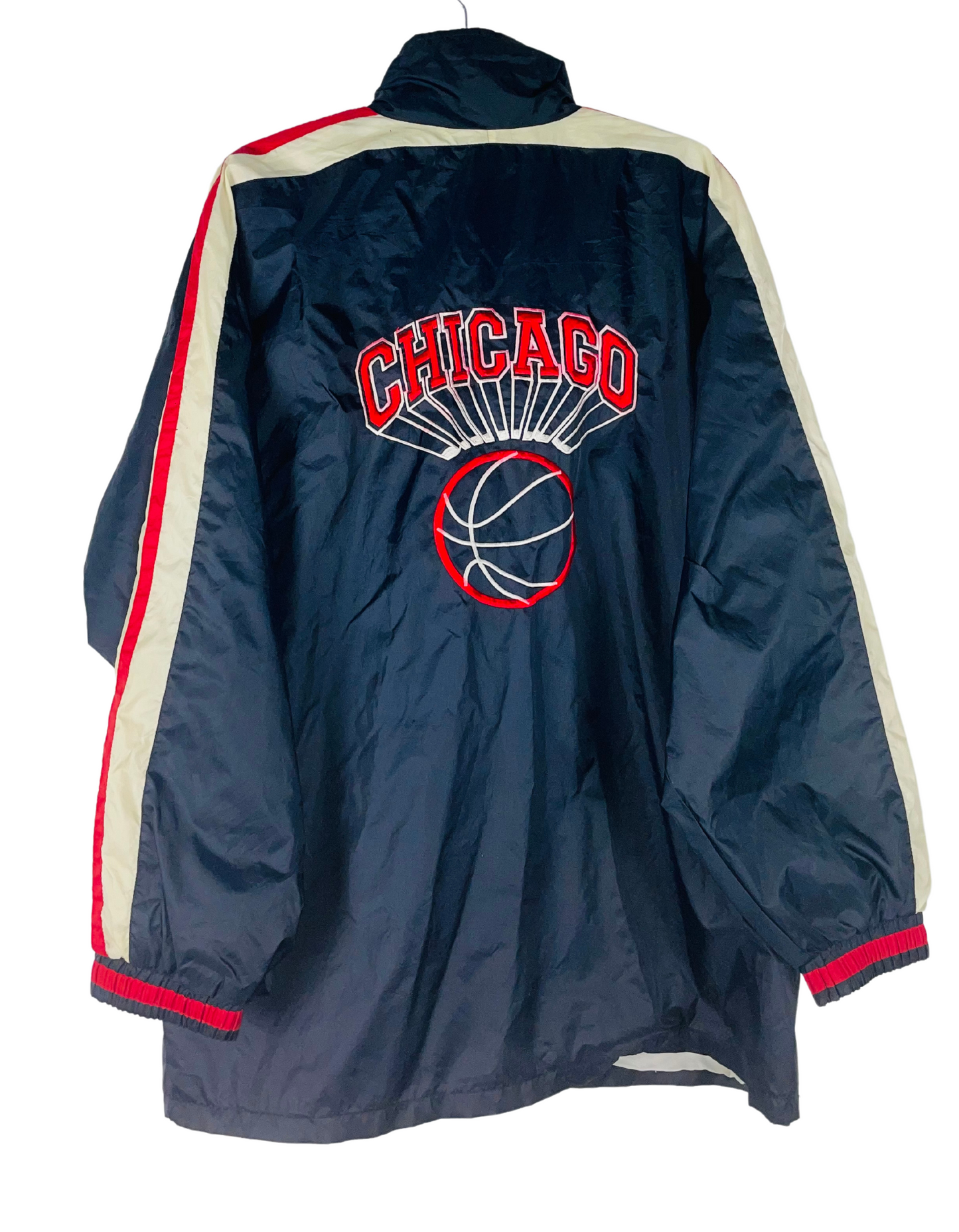 BLUE CHICAGO WINDBREAKER JACKET 2XL