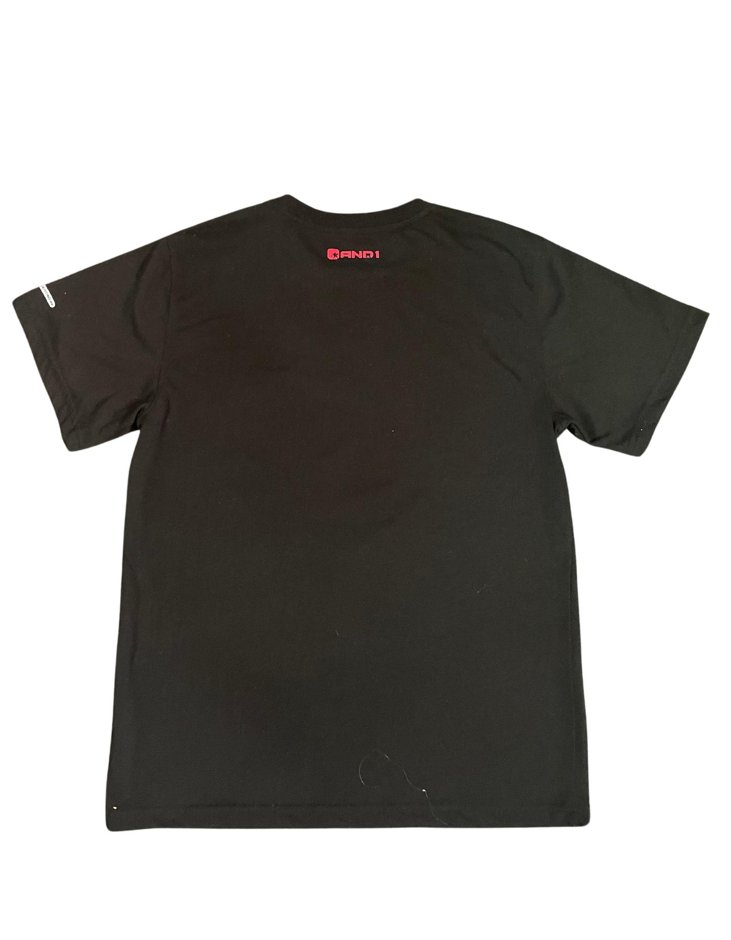 AND 1 BLACK AND RED T-SHIRT XXL