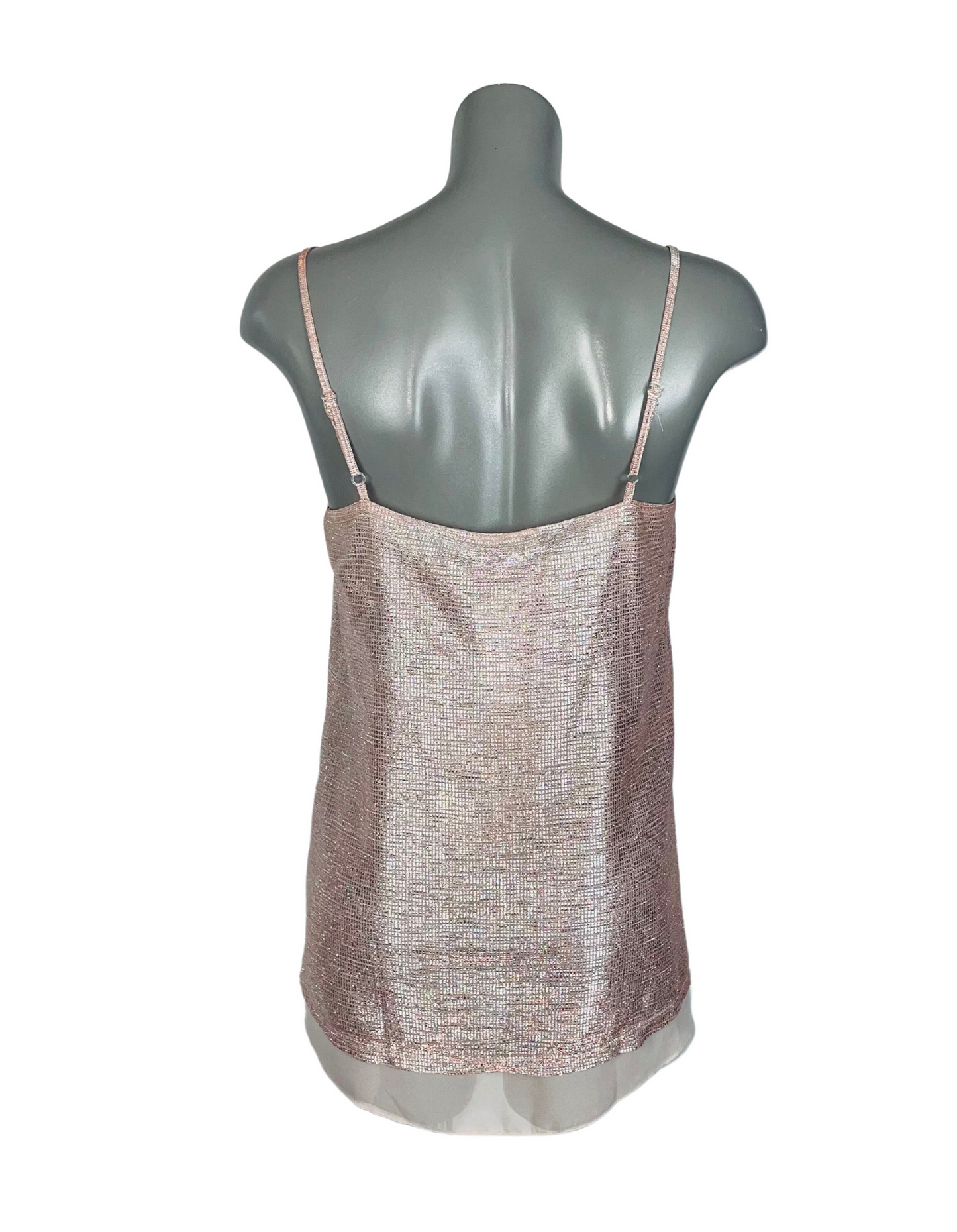 PINK OASIS VEST TOP MEDIUM