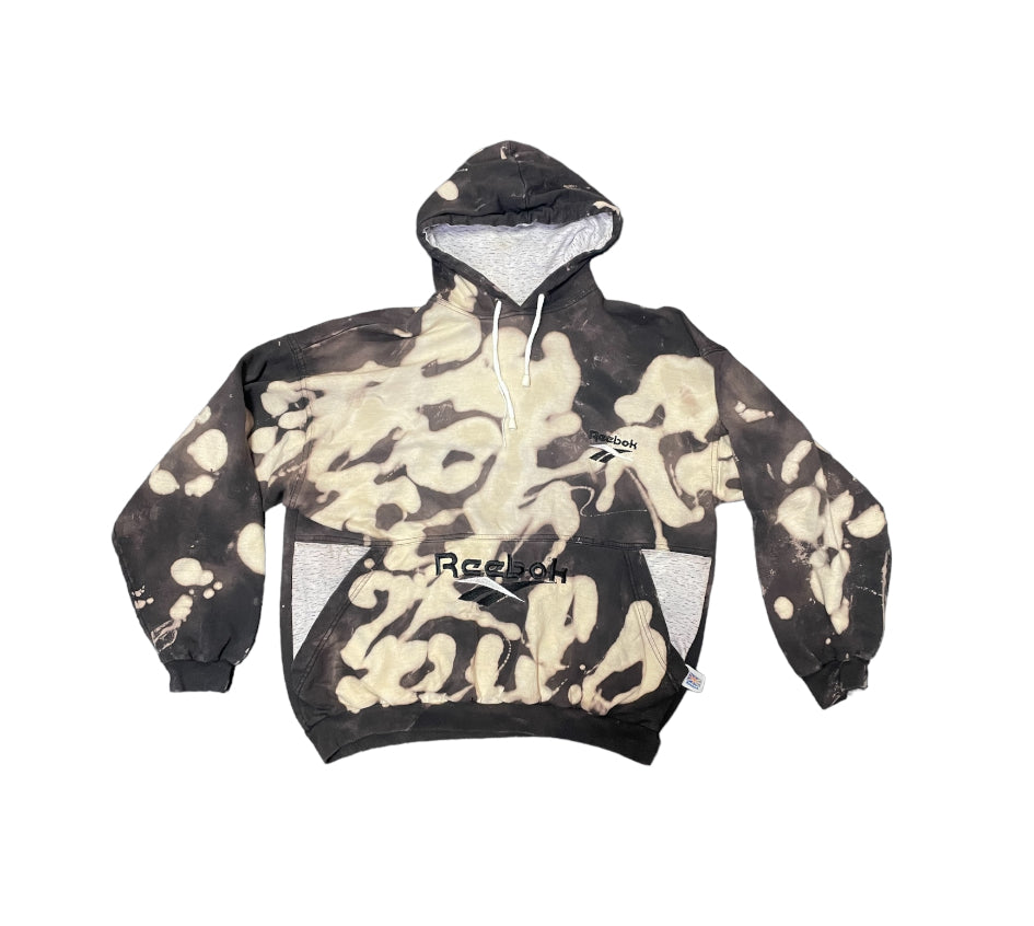 REWORK BLEACH REEBOK HOODIE - S