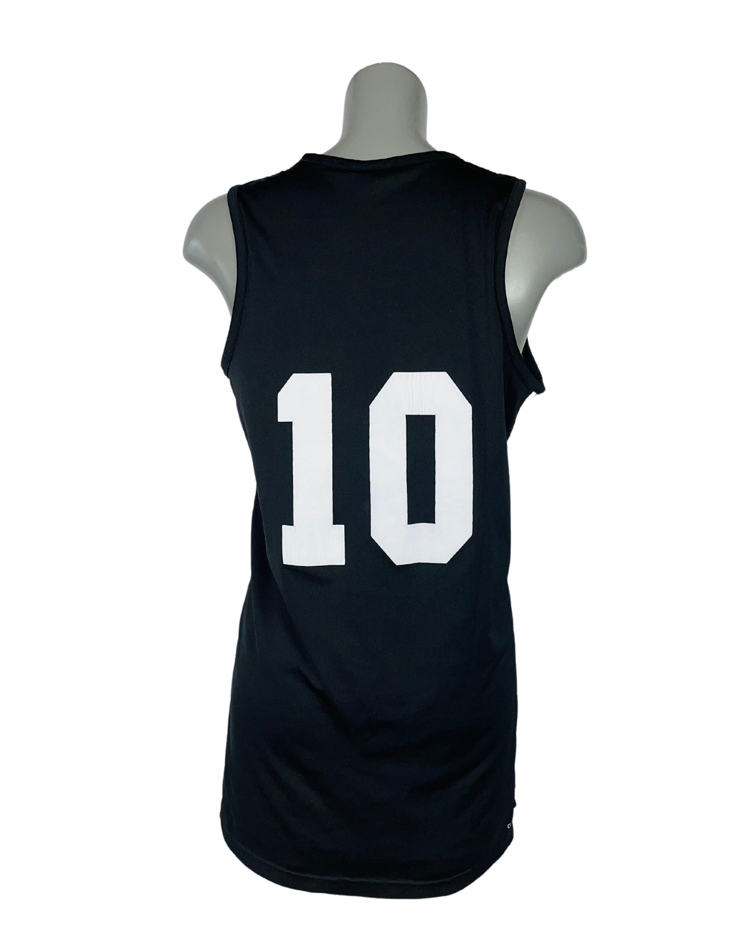 BLACK ADIDAS A SCOTS 10 AMERICAN FOOTBALL VEST MEDIUM
