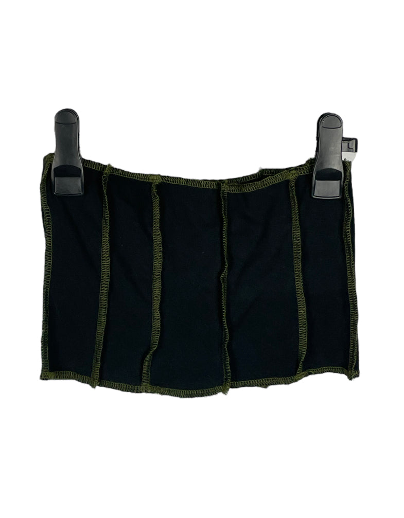 BLACK REWORK TOP - S