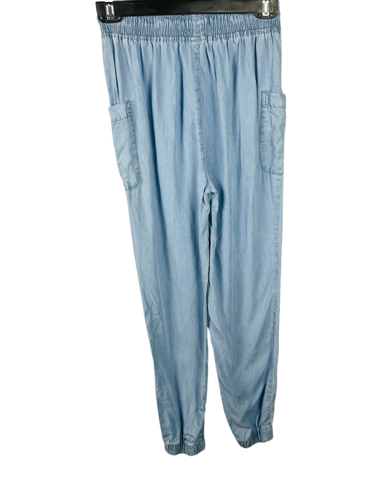 BLUE CARGO TROUSERS XS